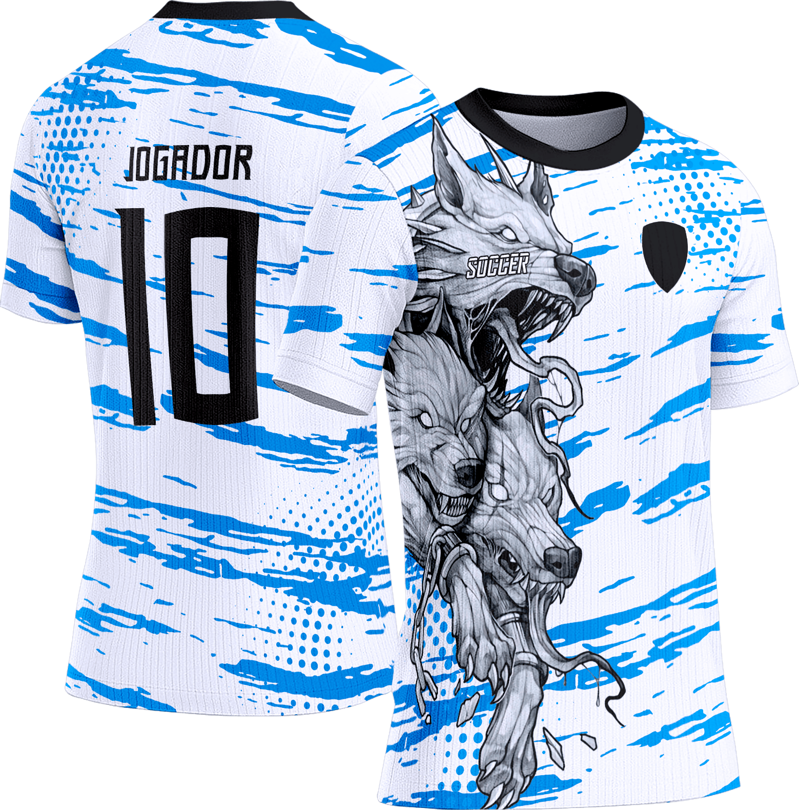 Arte Vetor Camisa Interclasse 036 Cerberus