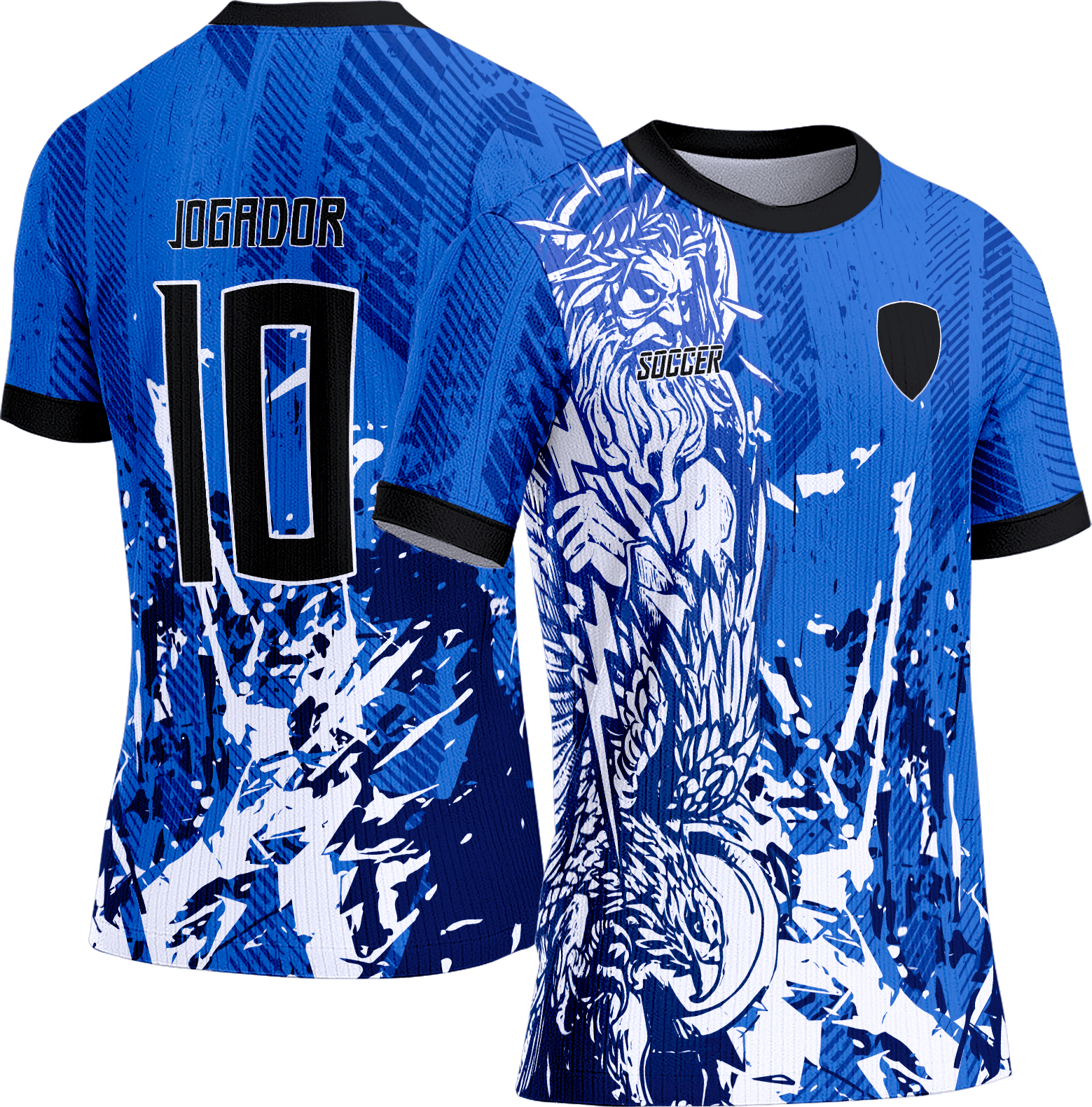 Arte Vetor Camisa Interclasse 037 Poseidon