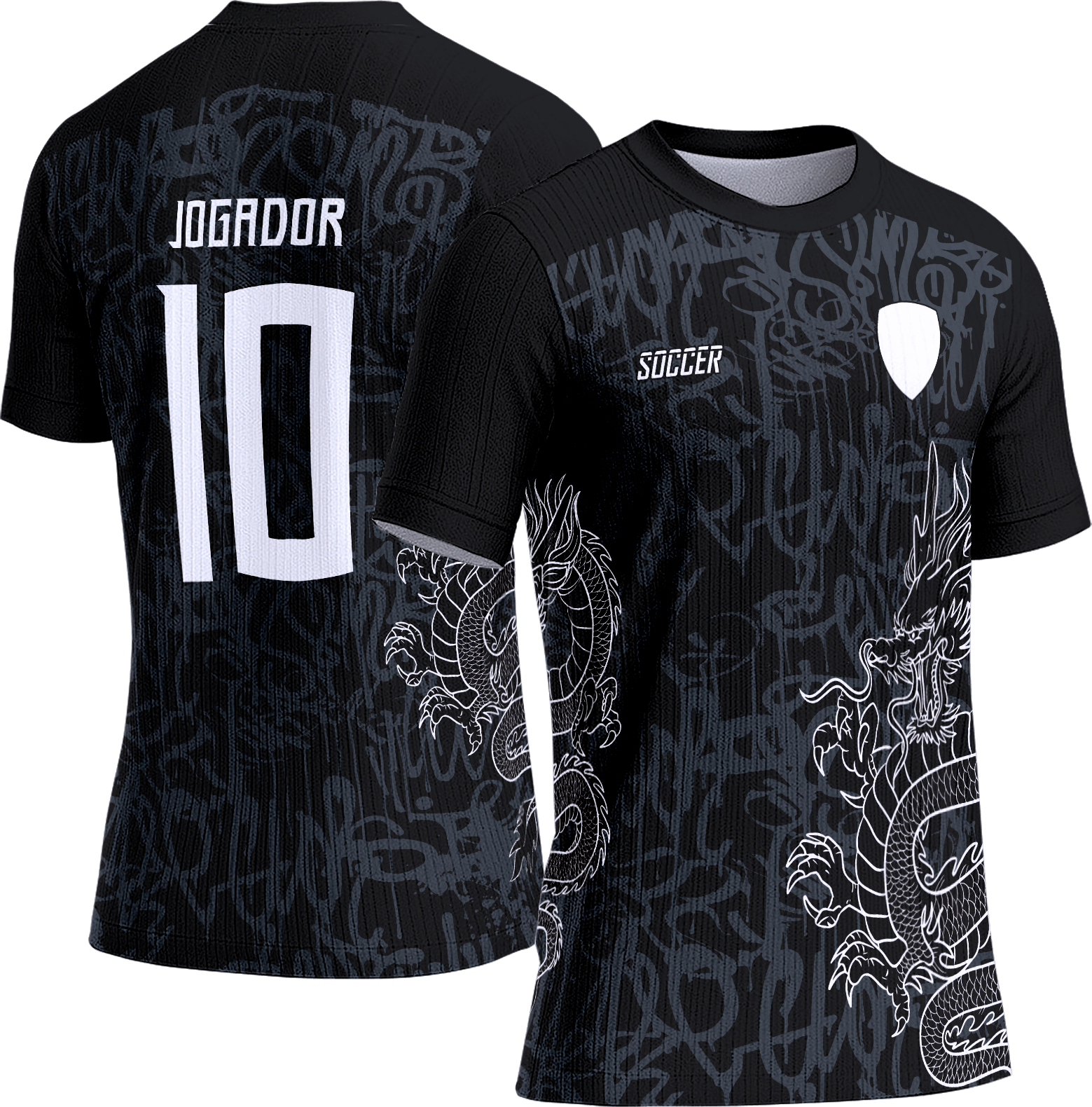 Arte Vetor Camisa Interclasse 077 Dragão