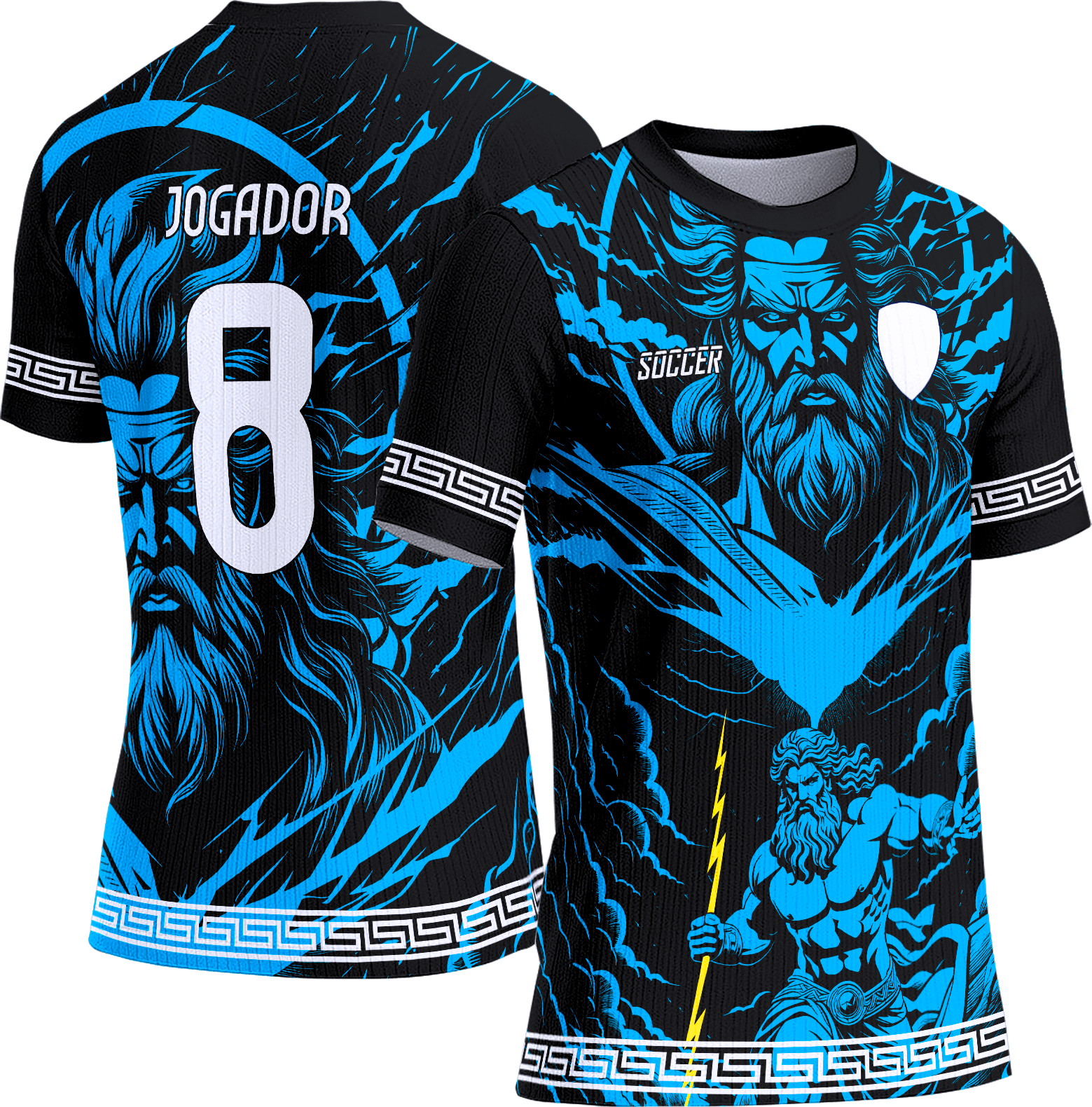 Arte Vetor Camisa Interclasse 147 Zeus