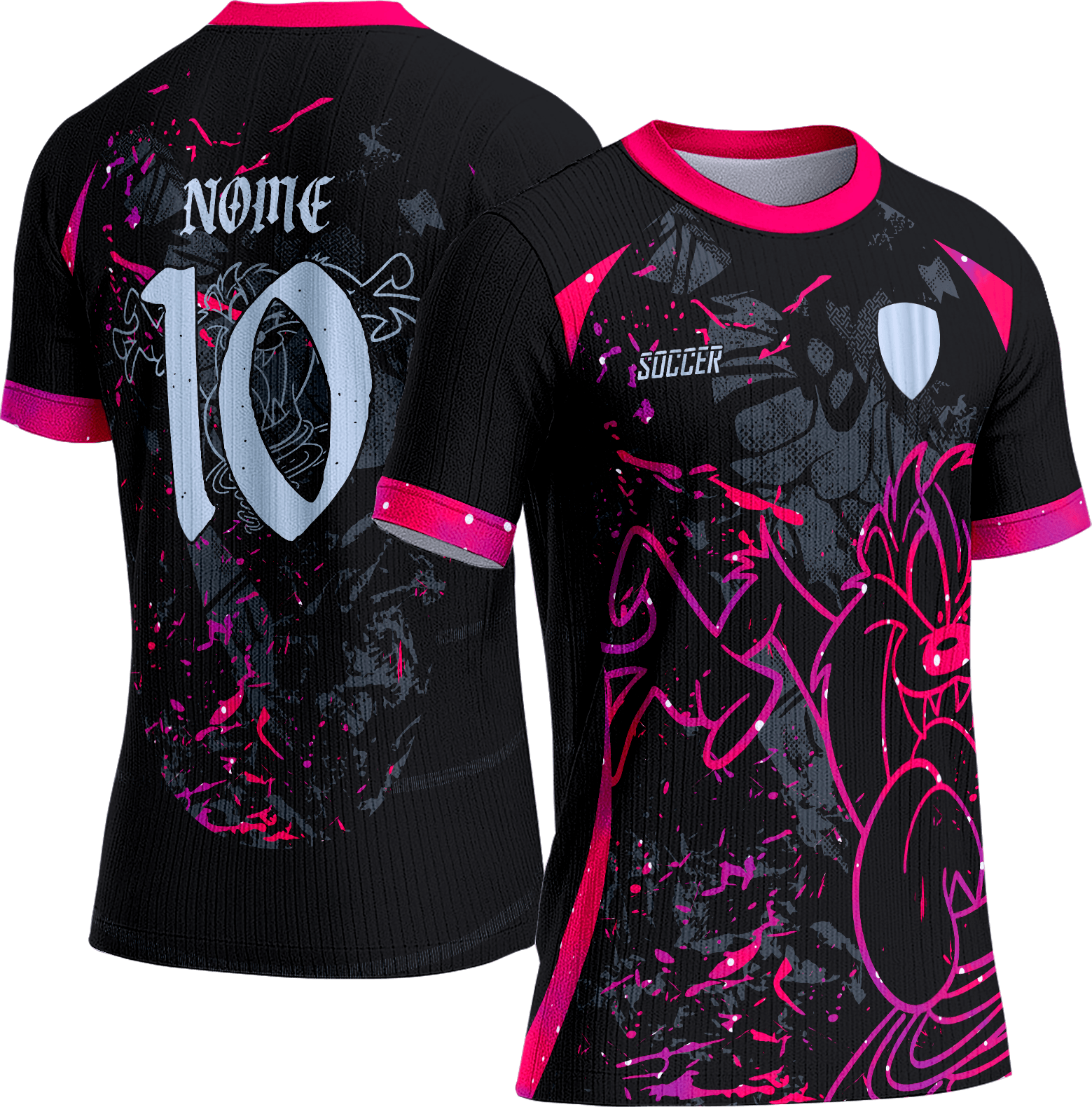 Arte Vetor Camisa Interclasse 175 Taz Mania
