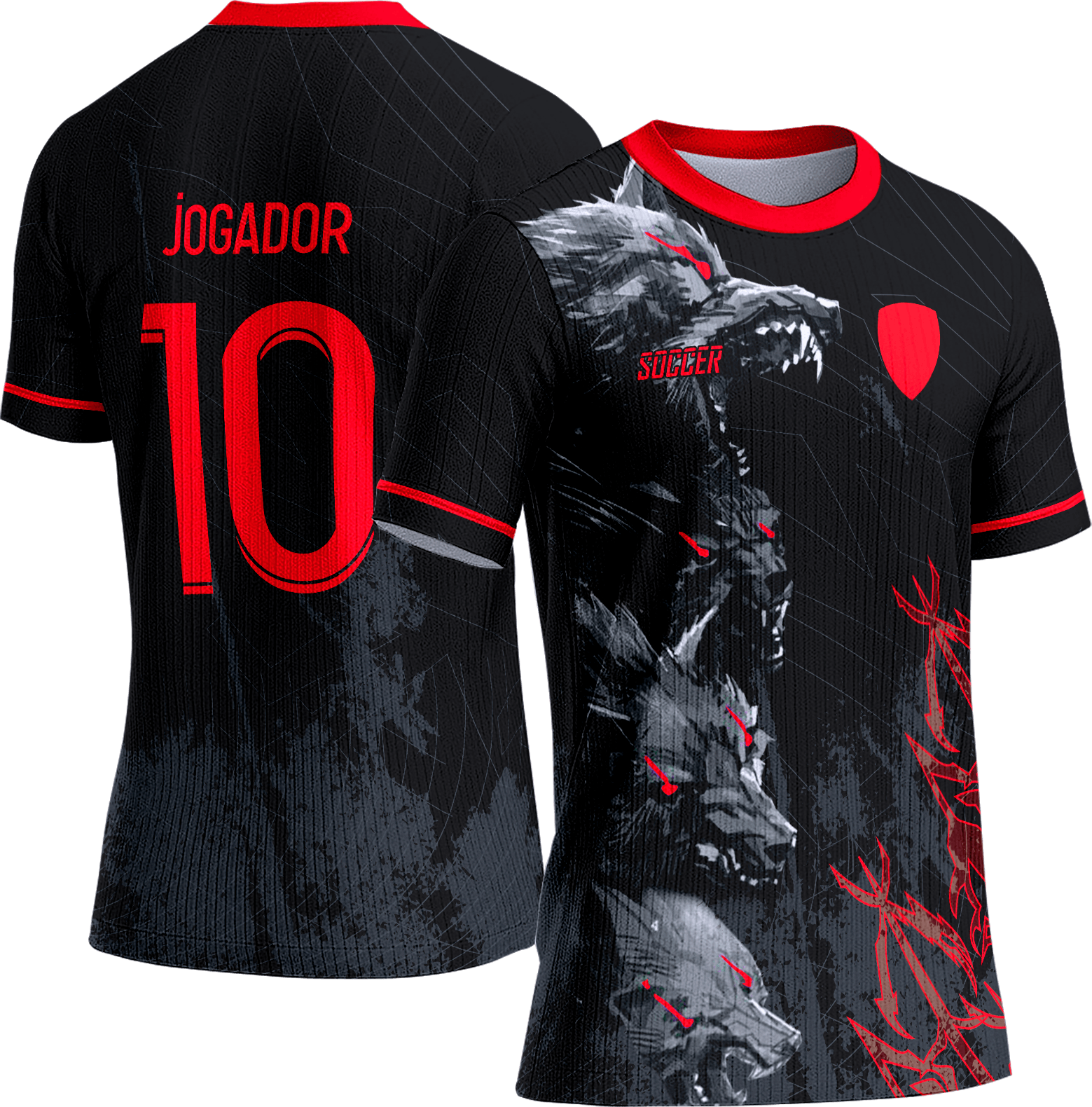 Arte Vetor Camisa Interclasse 190 Lobo