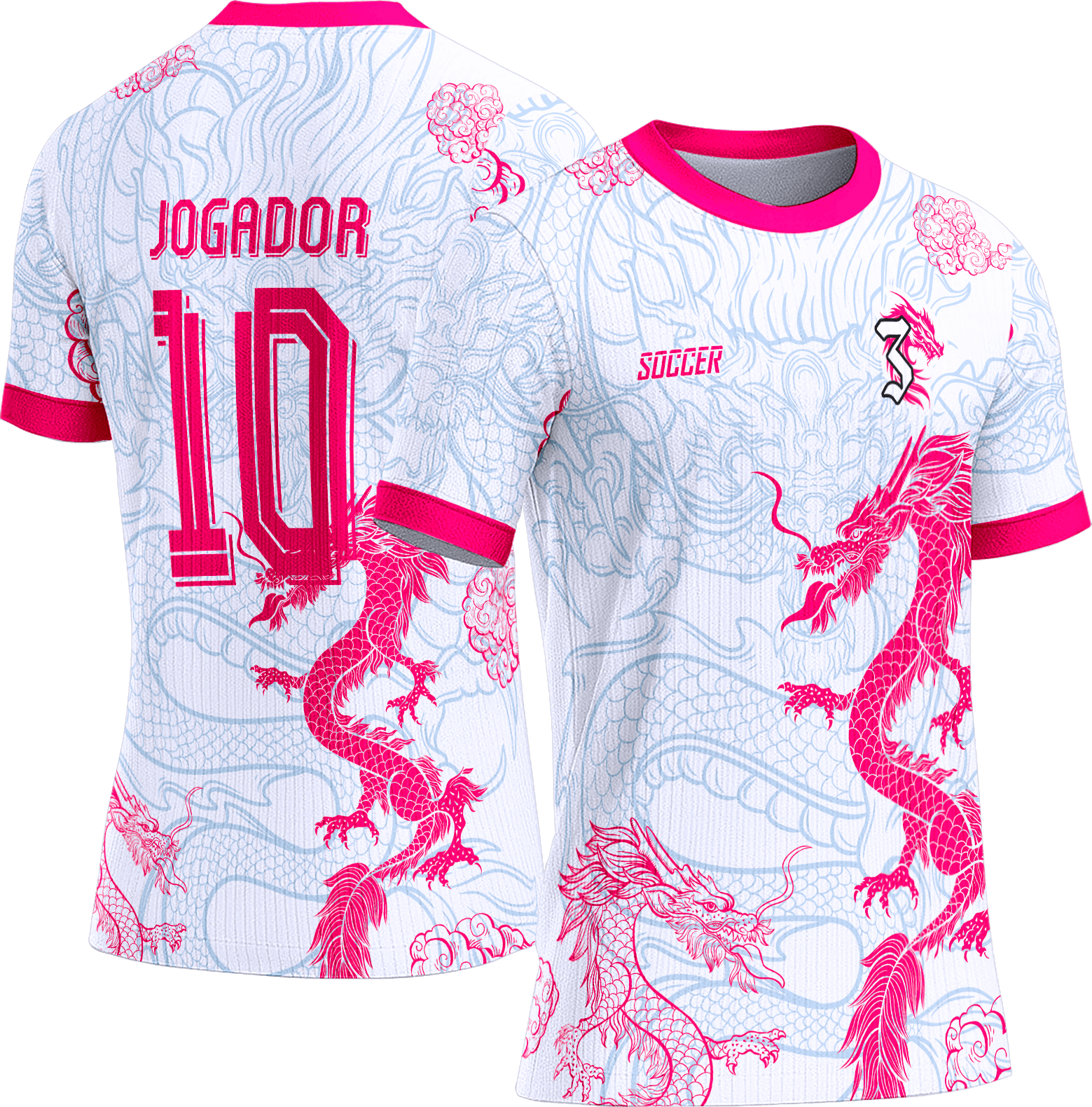 Arte Vetor Camisa Interclasse 217 Dragão