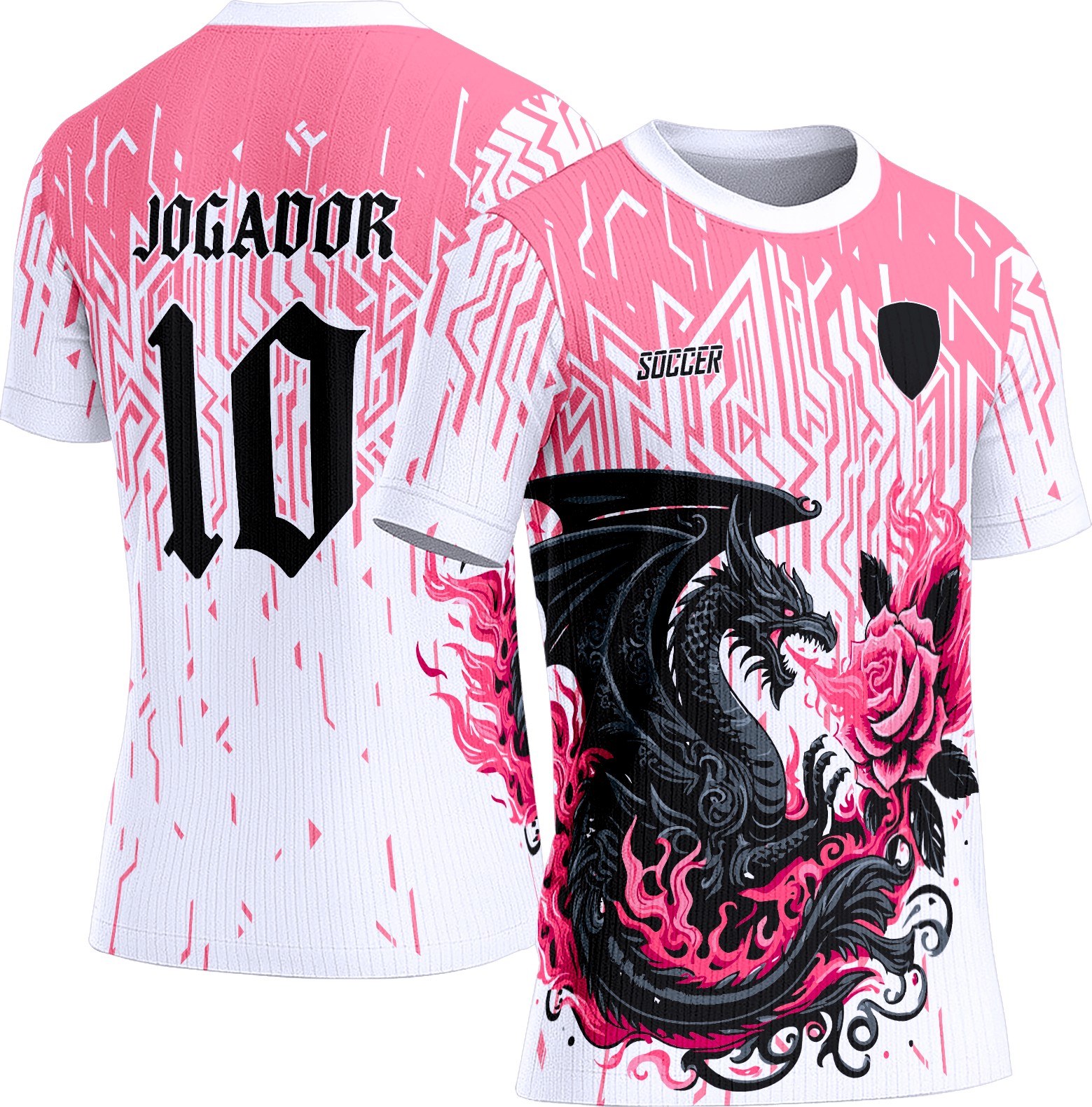 Arte Vetor Camisa Interclasse 227 Dragão