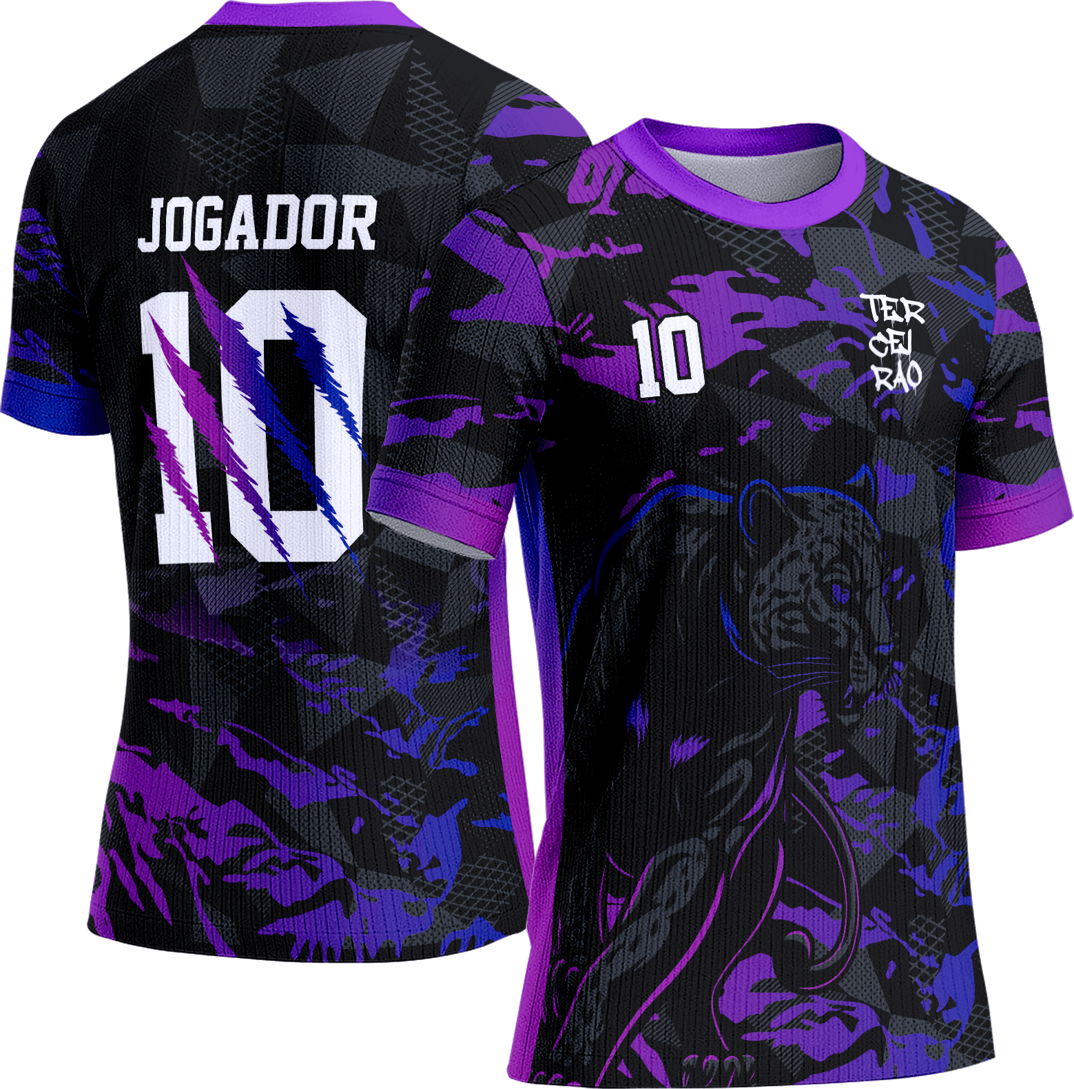 Arte Vetor Camisa Interclasse 243 Pantera