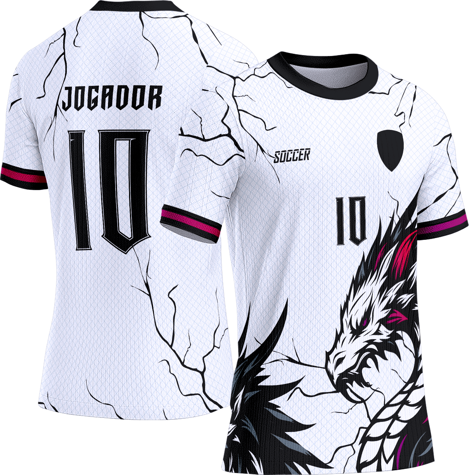 Arte Vetor Camisa Interclasse 257 Dragão