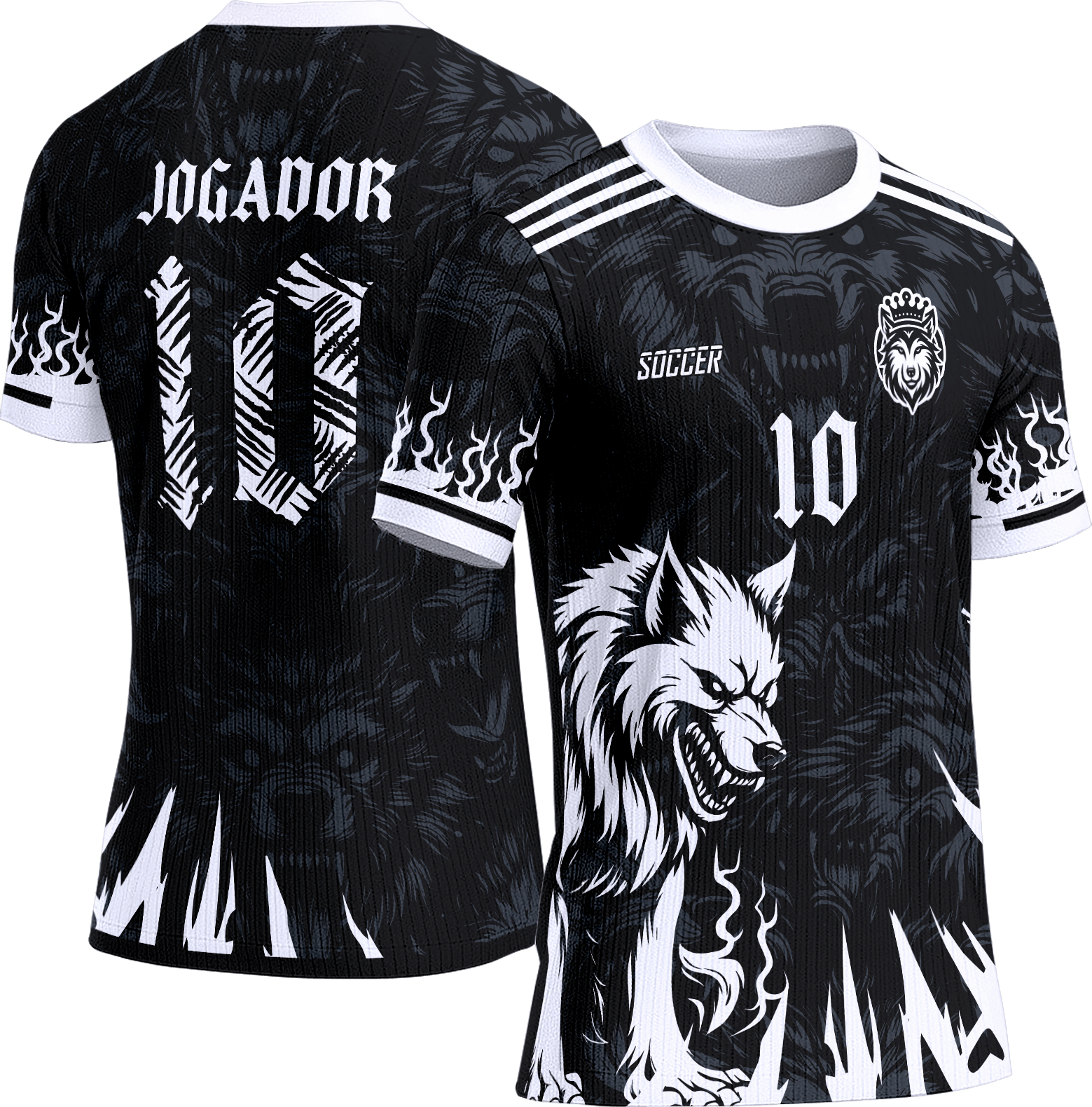 Arte Vetor Camisa Interclasse 263 Lobo
