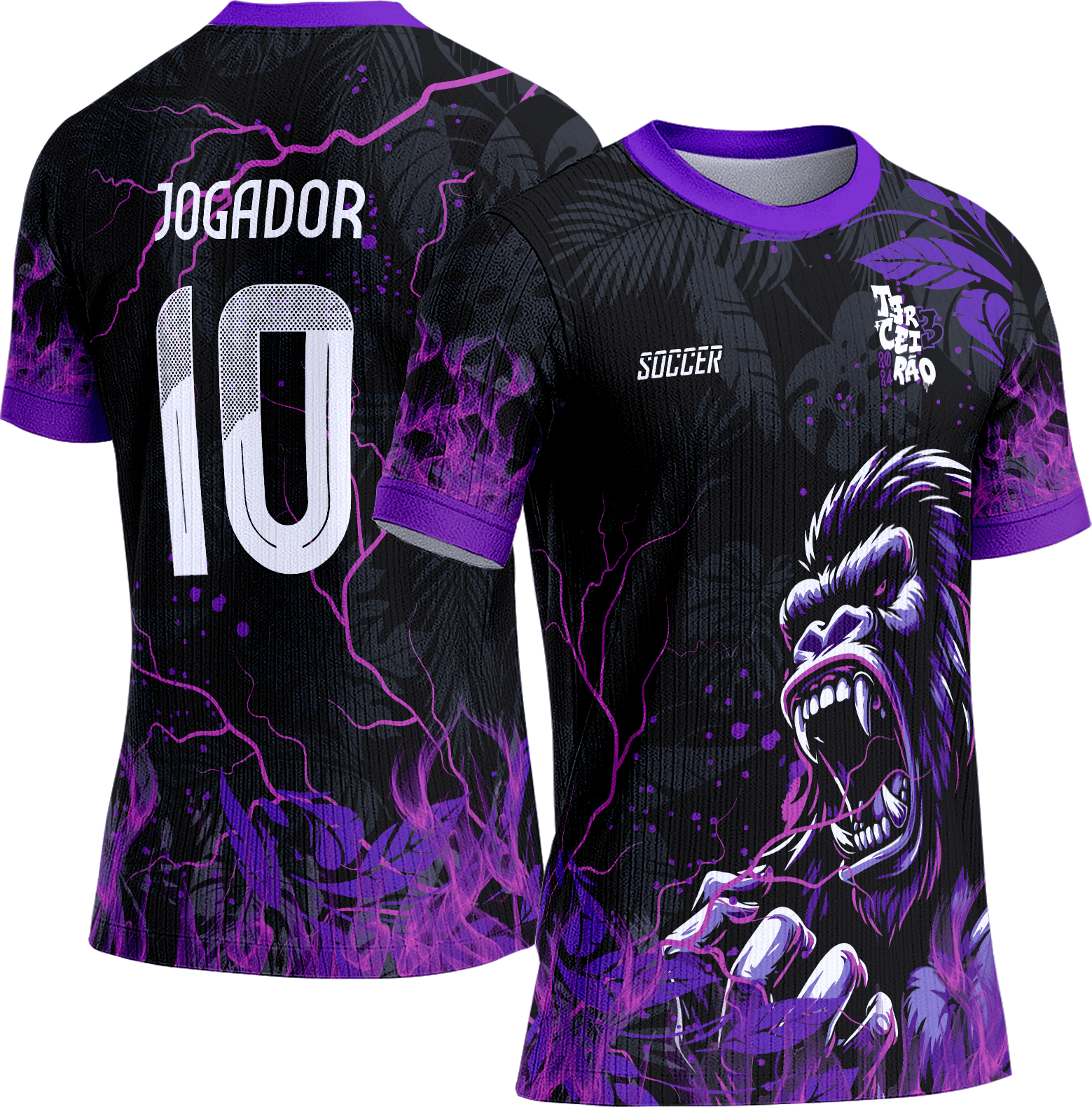 Arte Vetor Camisa Interclasse 271 Gorila