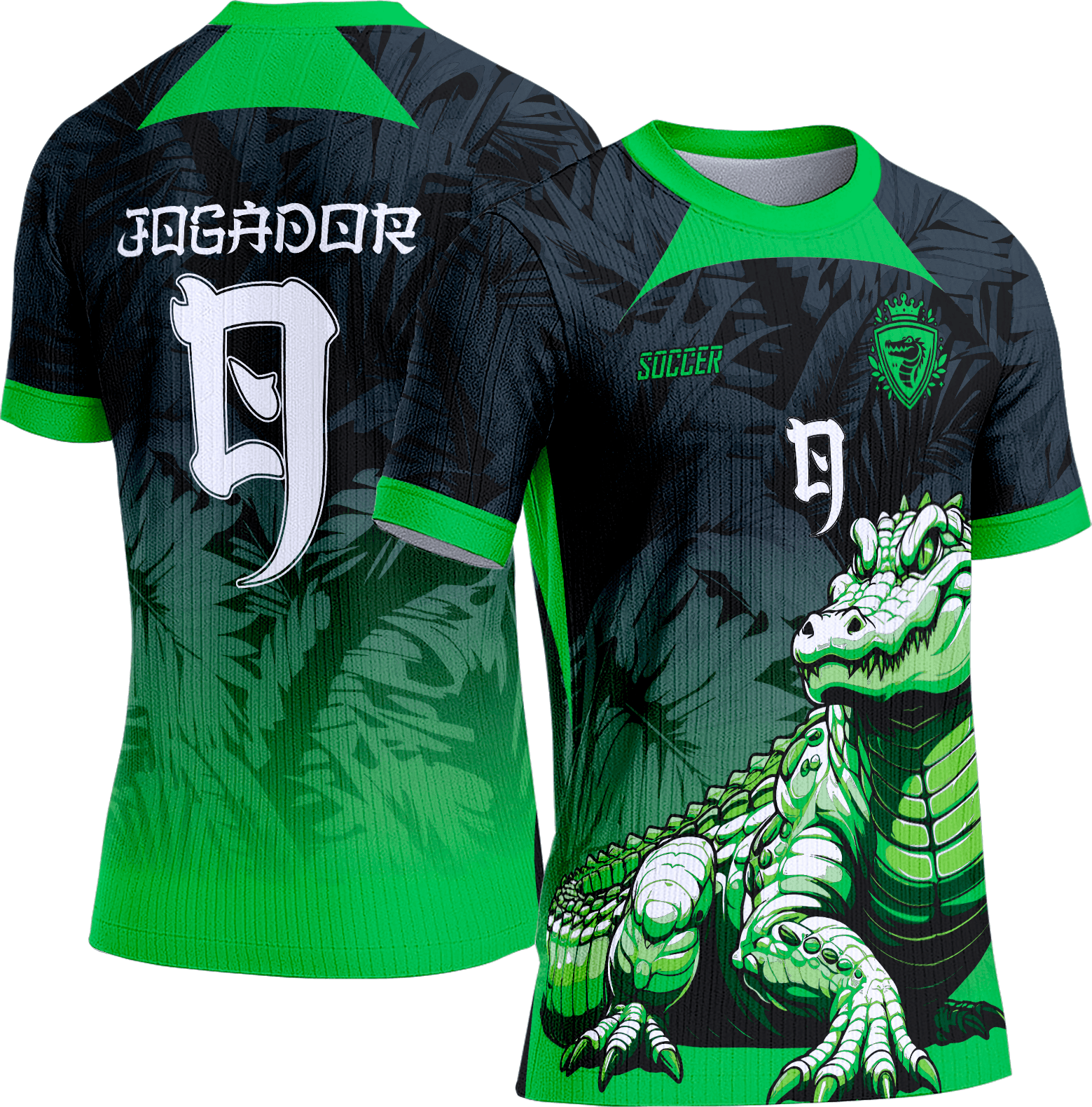 Arte Vetor Camisa Interclasse 285 Crocodilo
