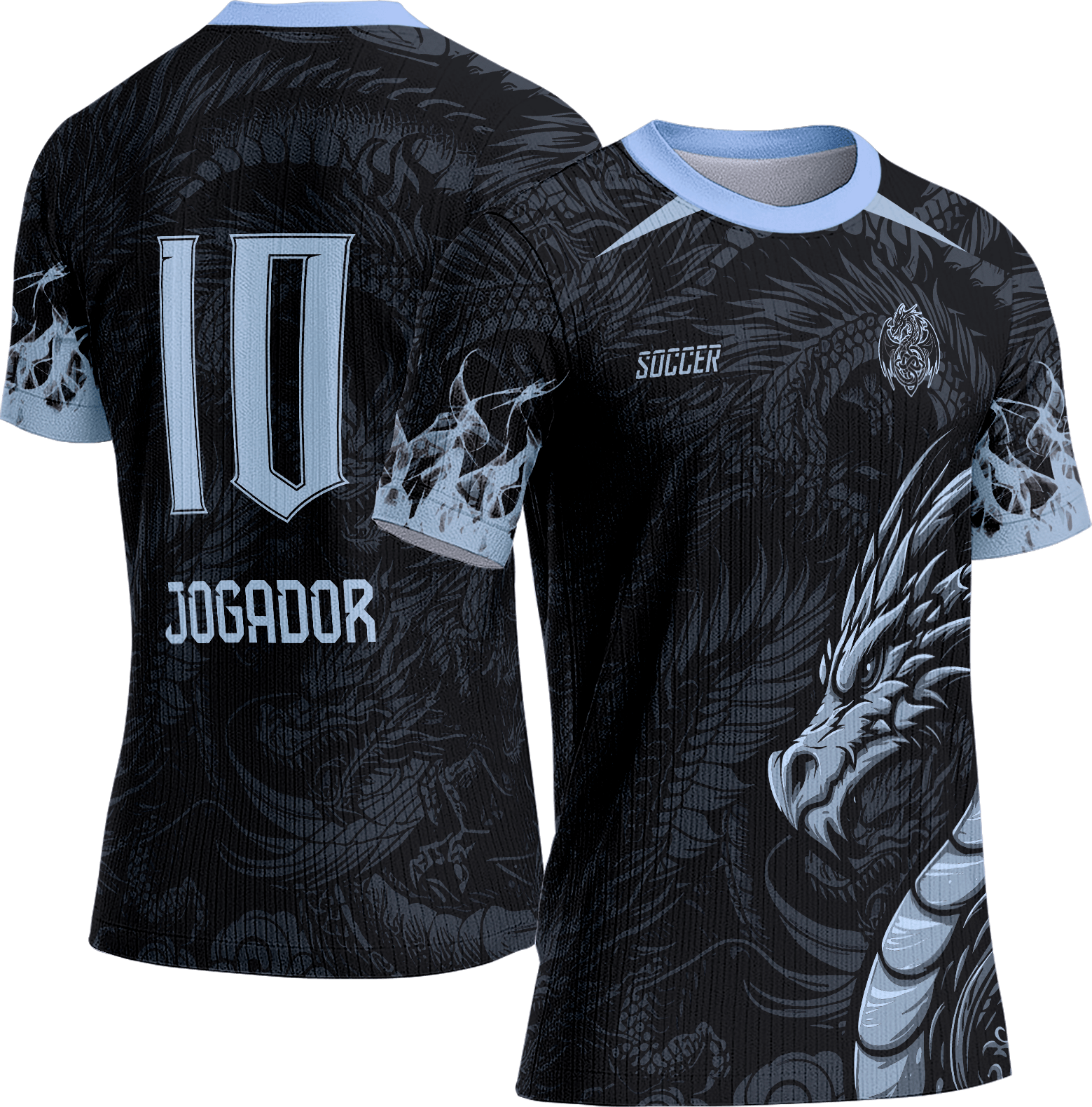 Arte Vetor Camisa Interclasse 291 Dragão