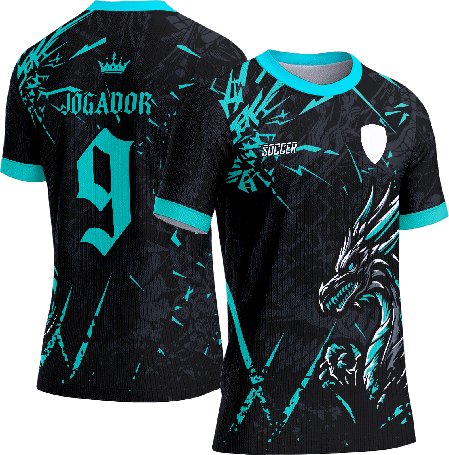 Arte Vetor Camisa Interclasse 296 Dragão