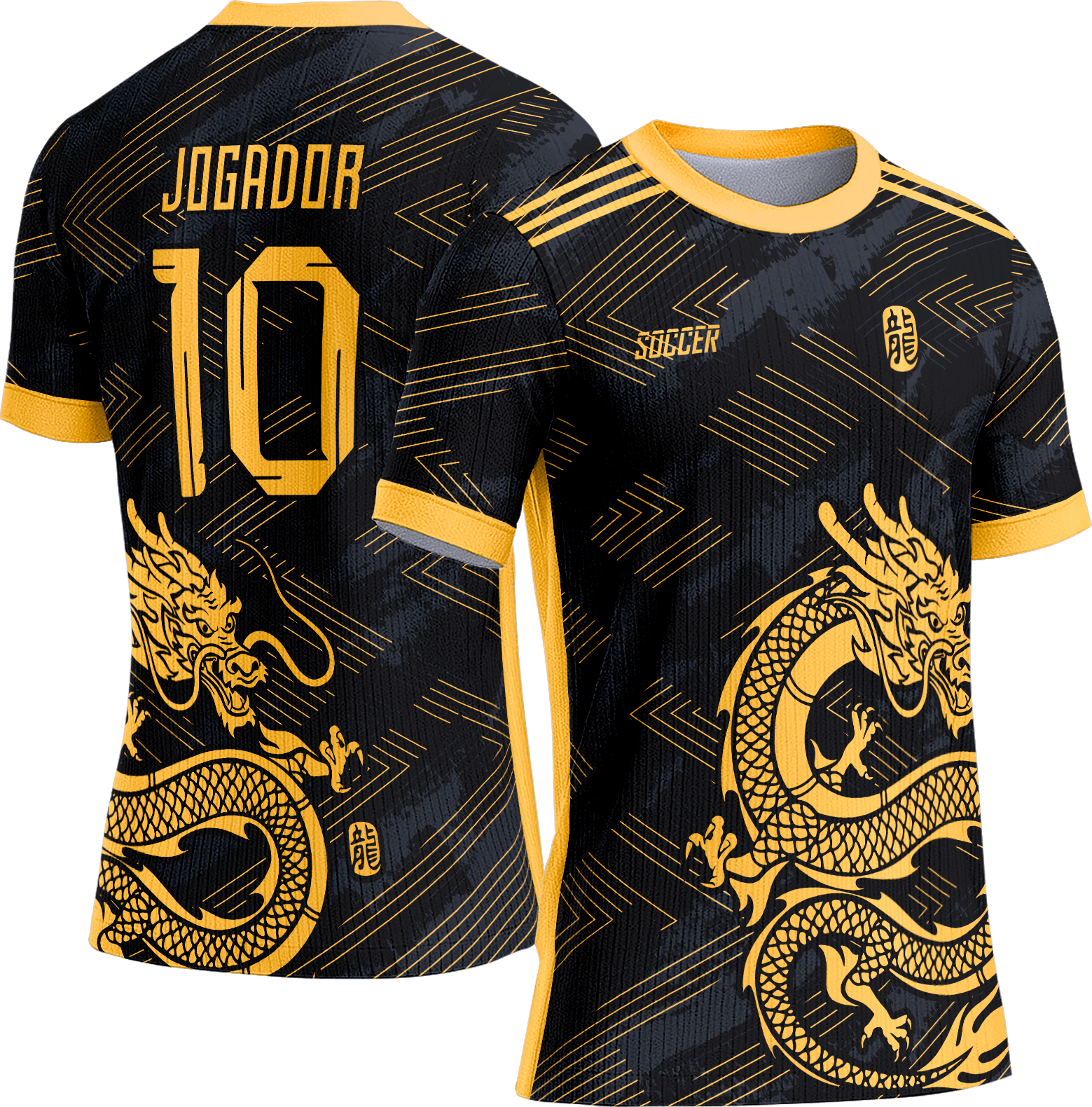 Arte Vetor Camisa Interclasse 307 Dragão