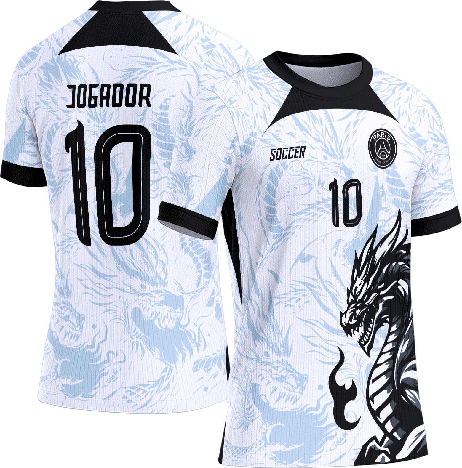 Arte Vetor Camisa Interclasse 327 Dragão