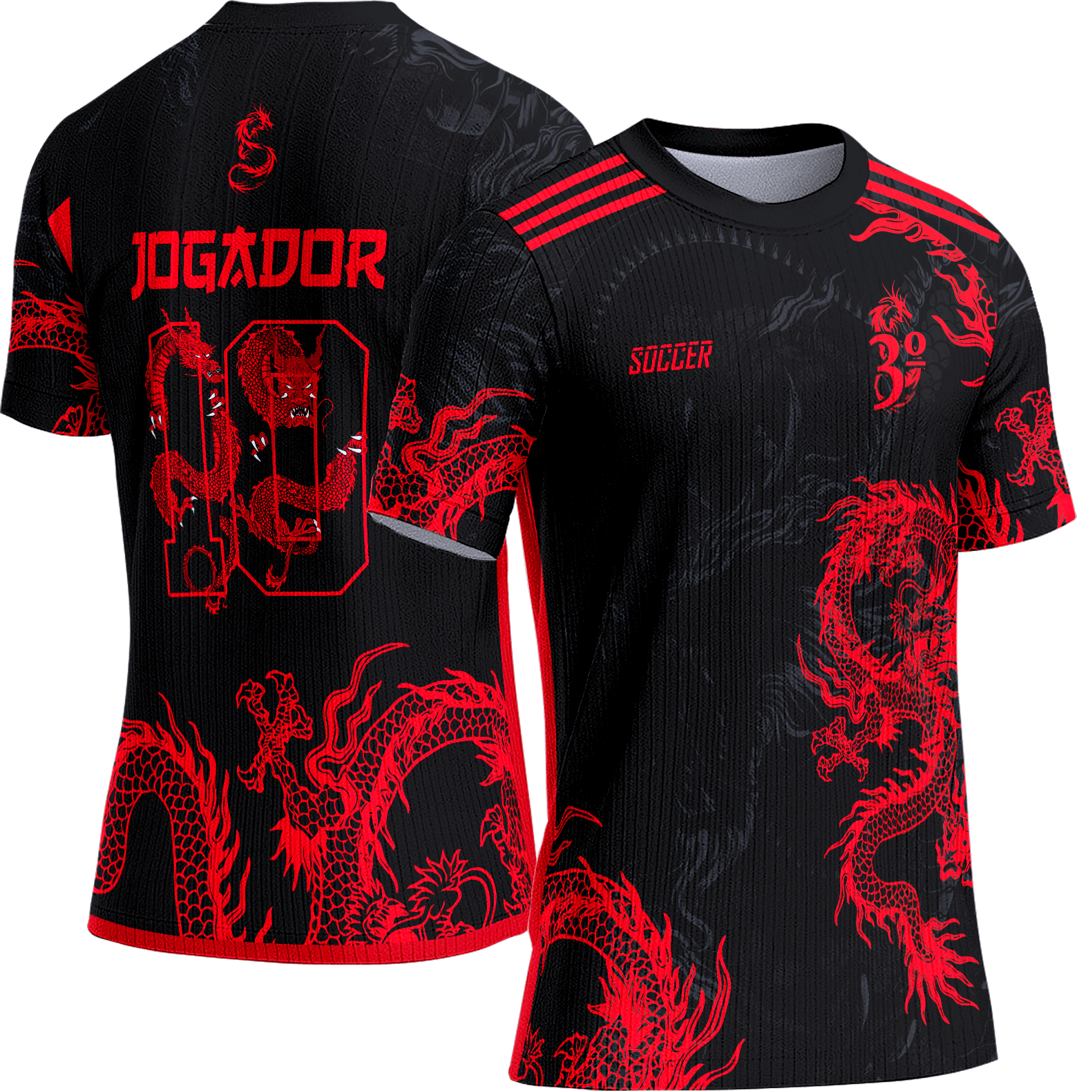 Arte Vetor Camisa Interclasse 328 Dragão