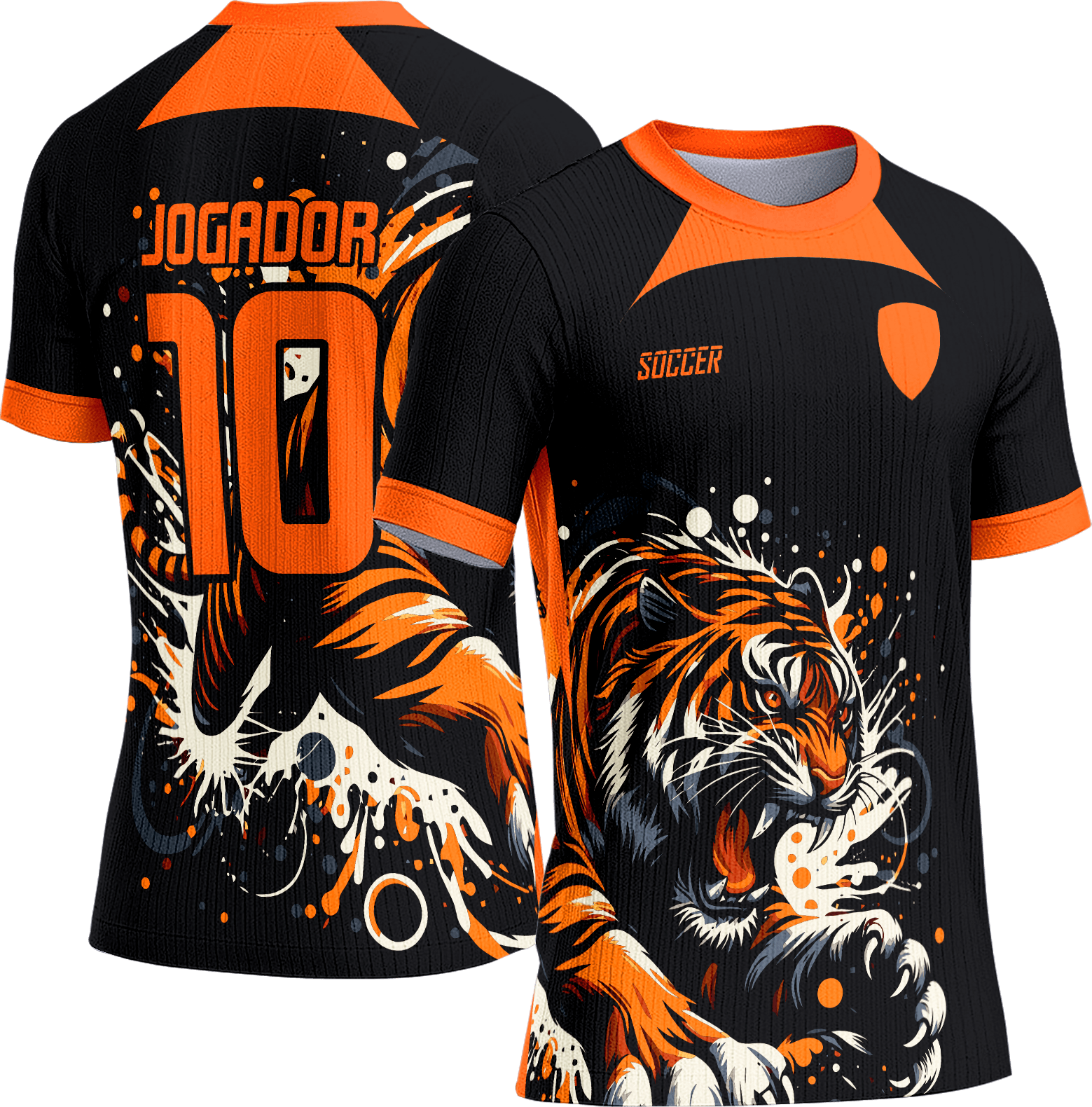 Arte Vetor Camisa Interclasse 341 Tigre