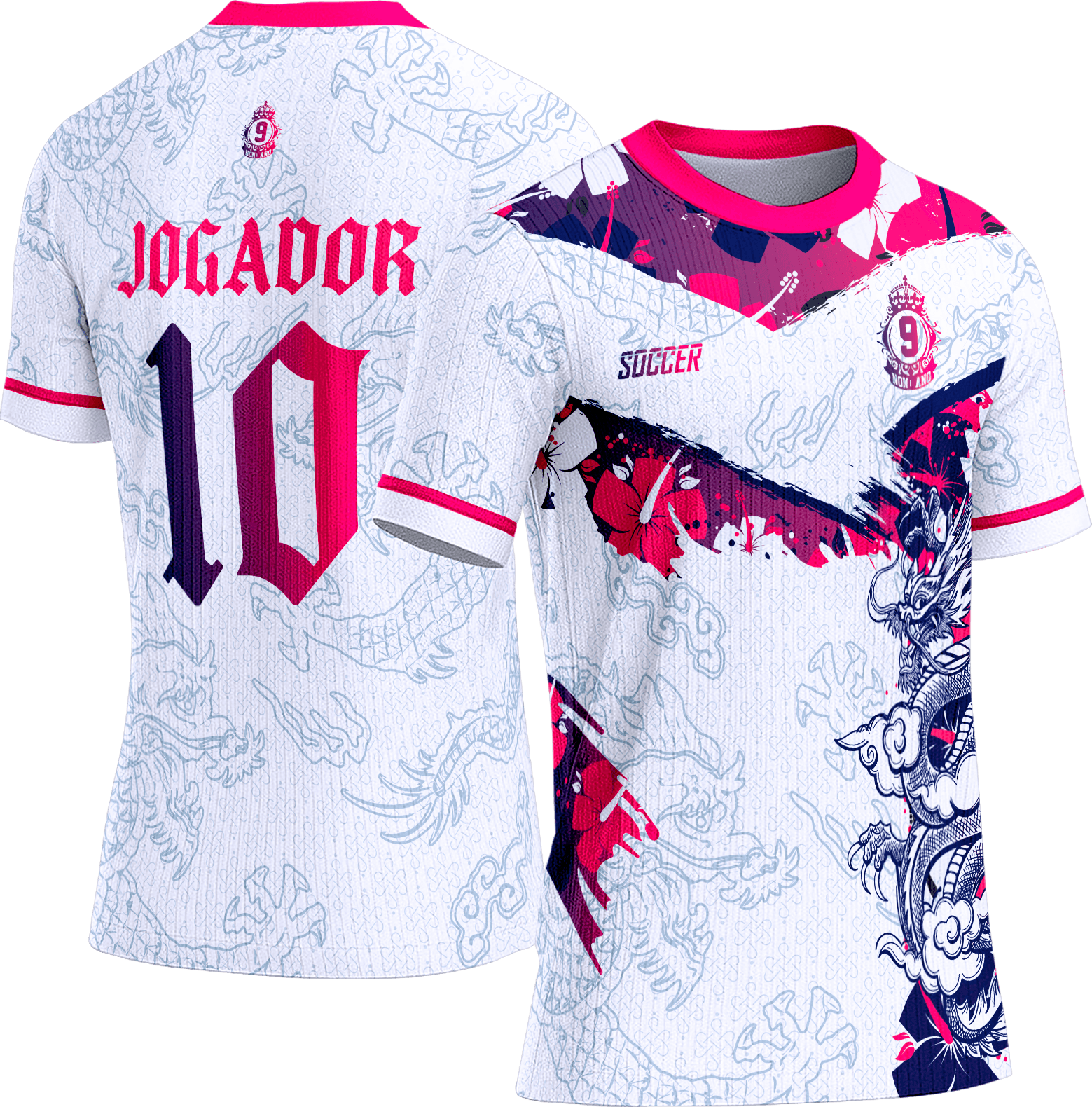 Arte Vetor Camisa Interclasse 345 Dragão