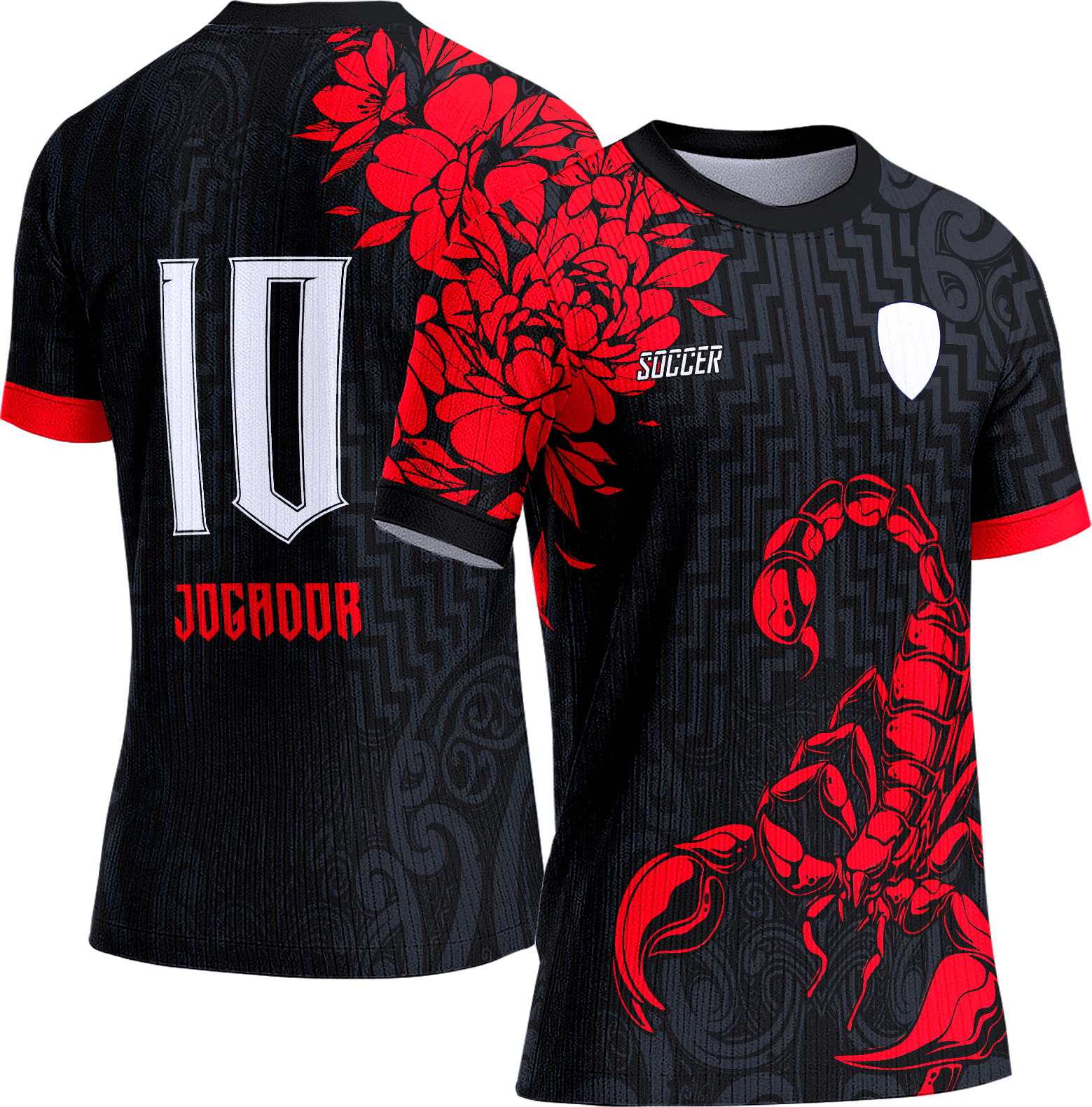 Arte Vetor Camisa Interclasse 358 Escorpião