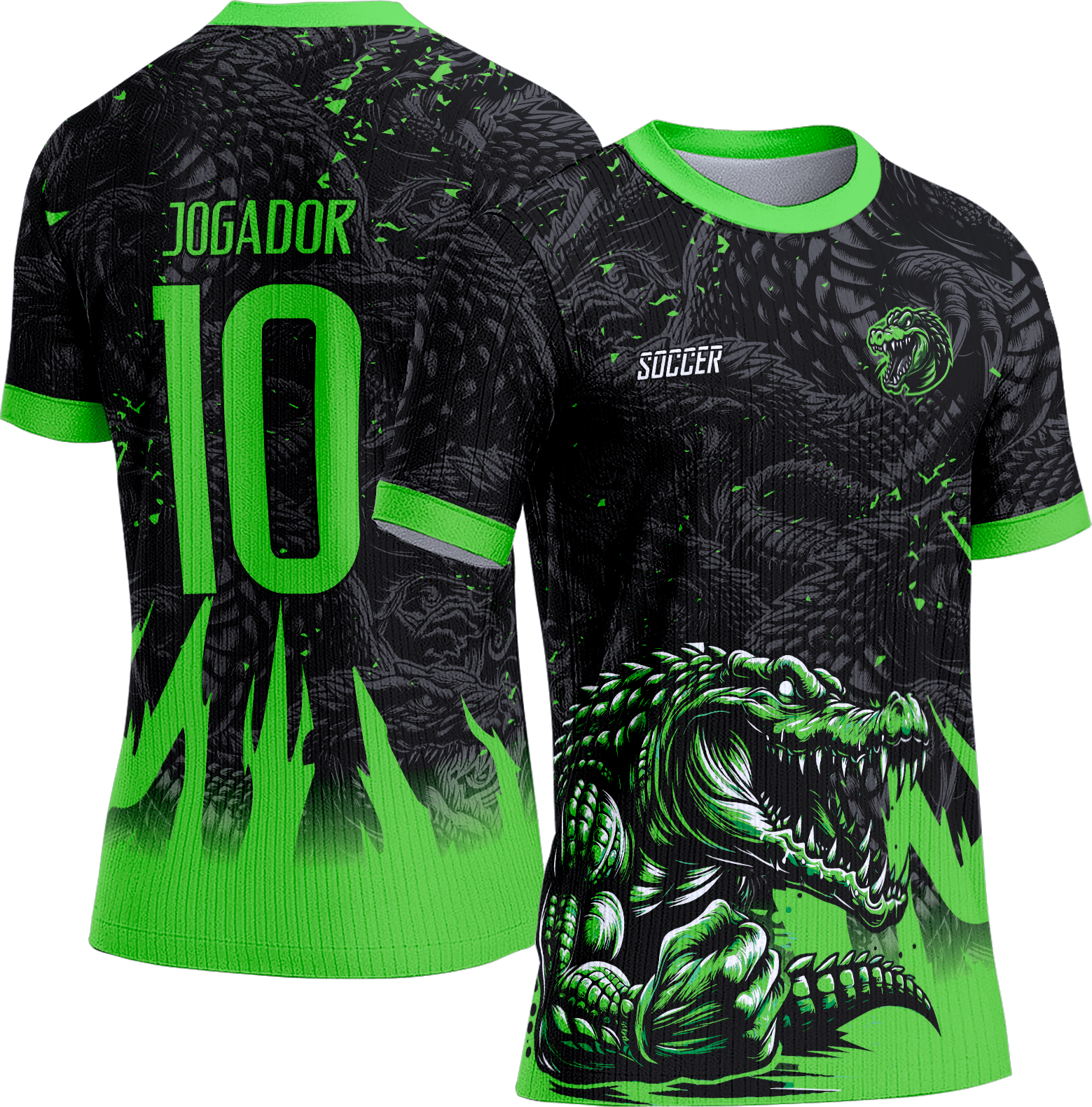 Arte Vetor Camisa Interclasse 373 Crocodilo