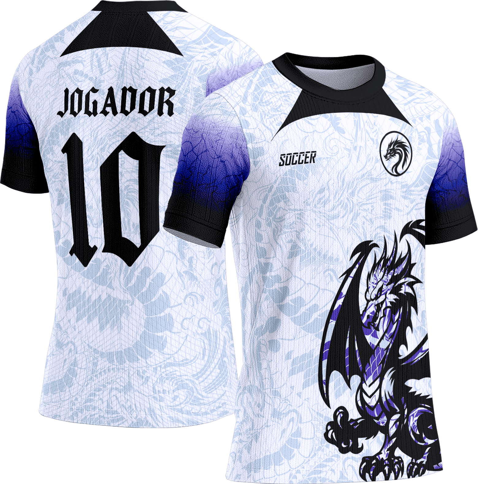 Arte Vetor Camisa Interclasse 375 Dragão