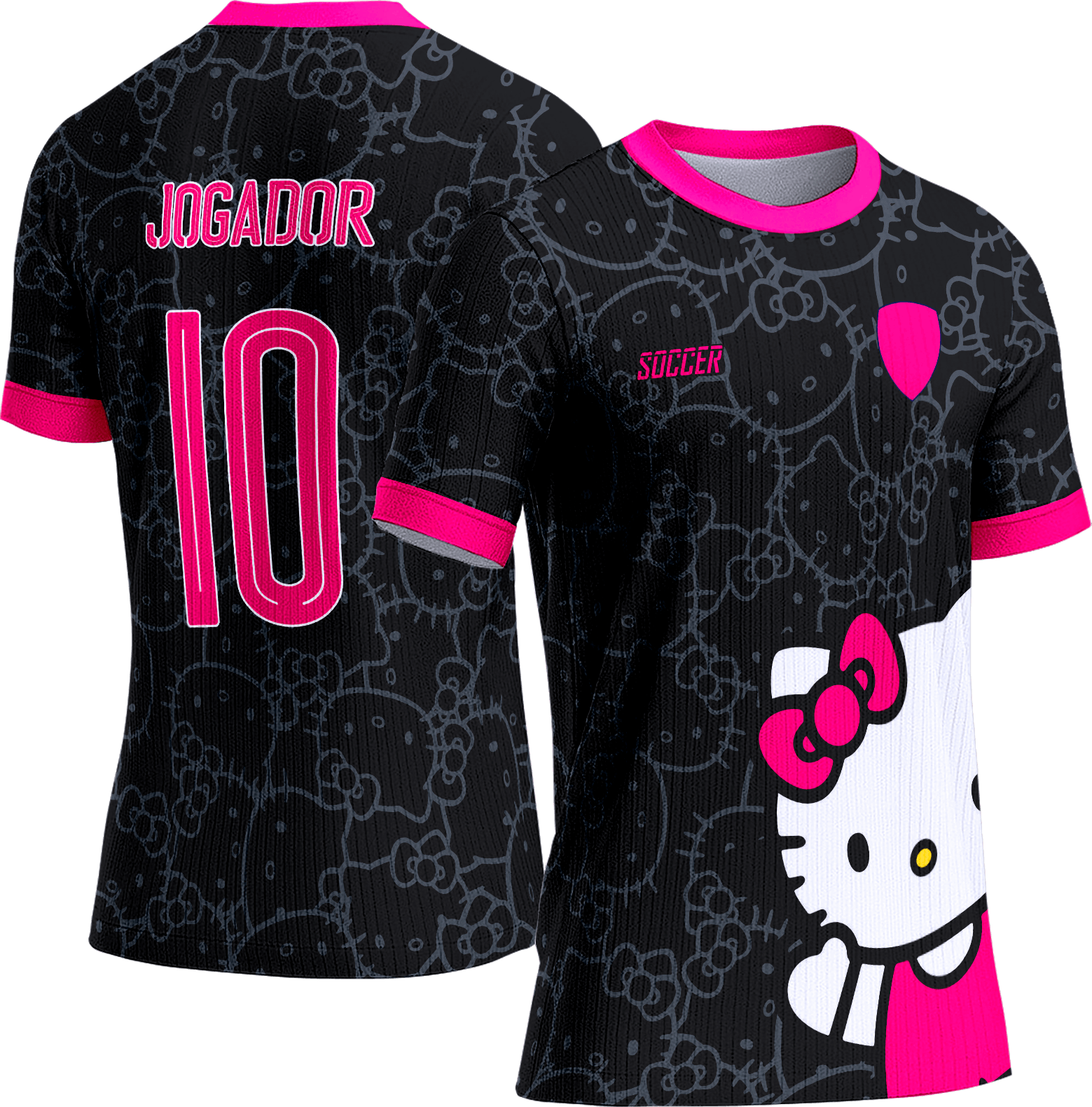 Arte Vetor Camisa Interclasse 377 Hello Kitty