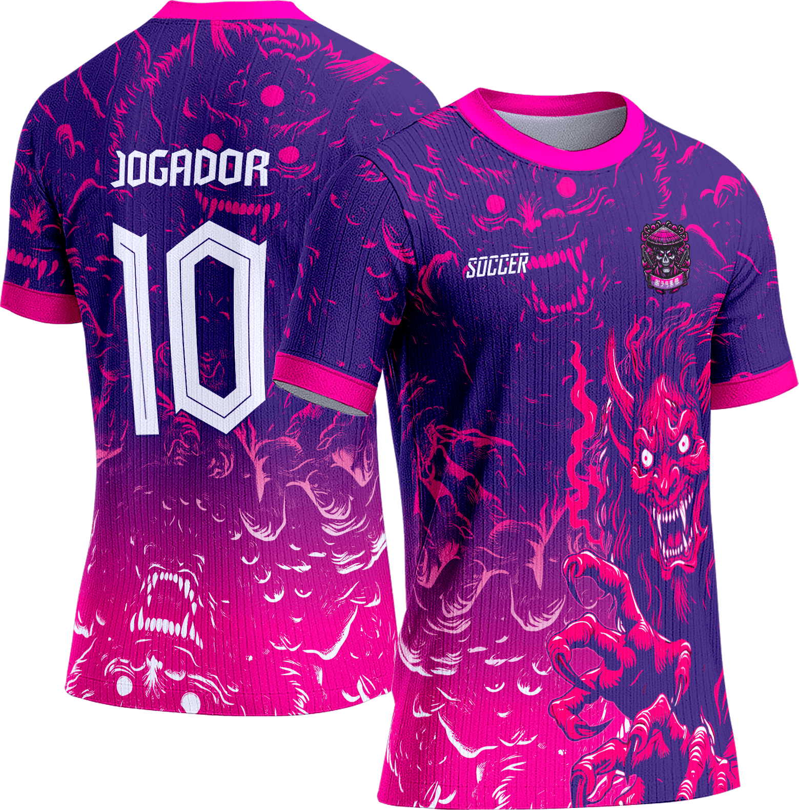 Arte Vetor Camisa Interclasse 386 Yokai