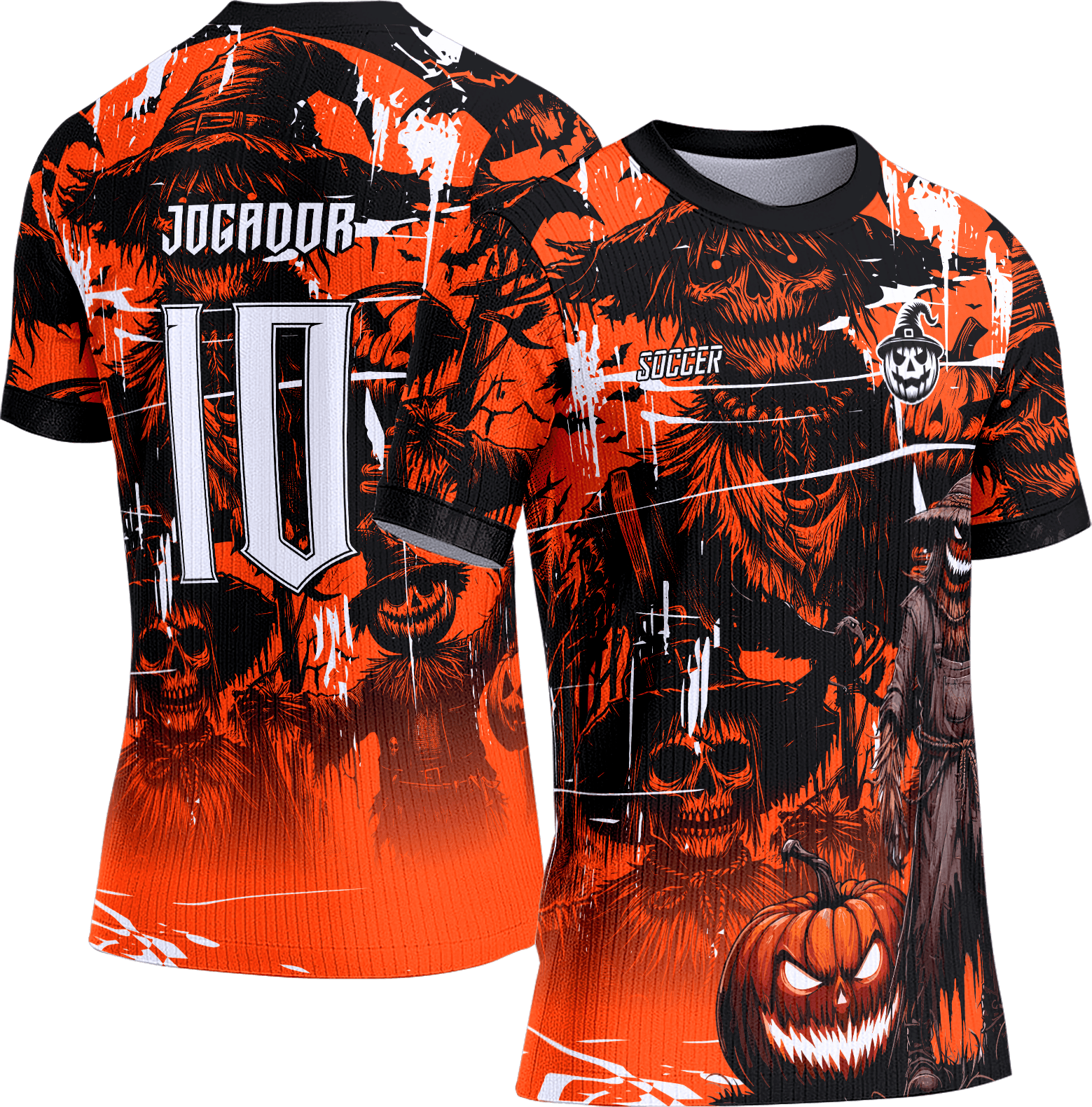 Arte Vetor Camisa Interclasse 390 Halloween