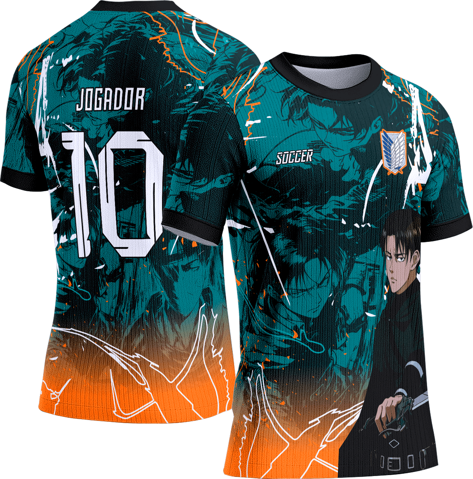 Arte Vetor Camisa Interclasse 406 Anime