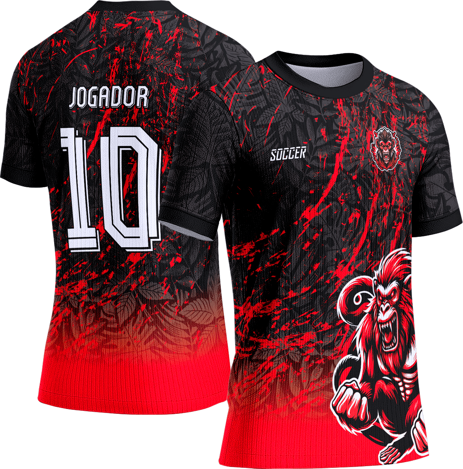 Arte Vetor Camisa Interclasse 409 Macaco