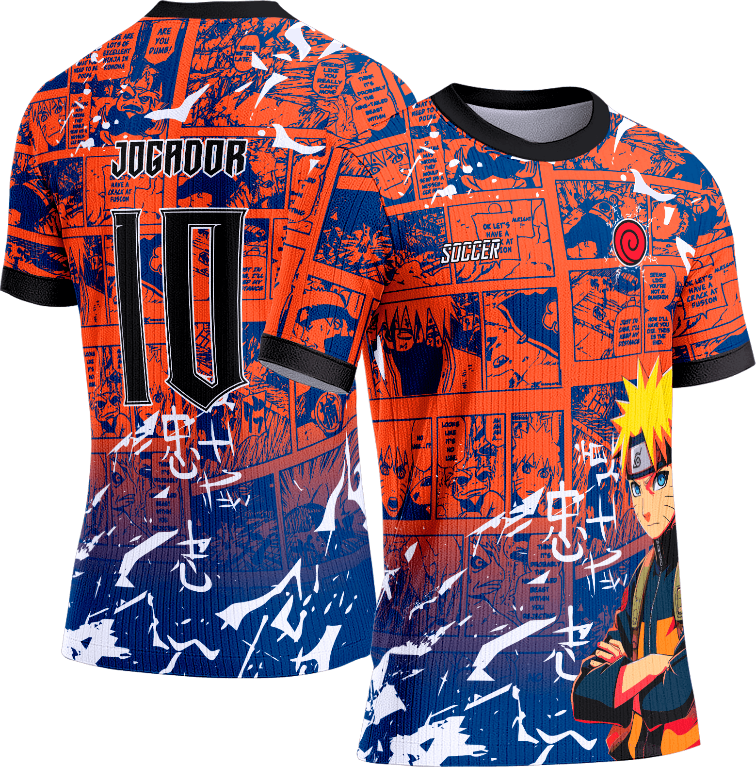Arte Vetor Camisa Interclasse 410 Anime