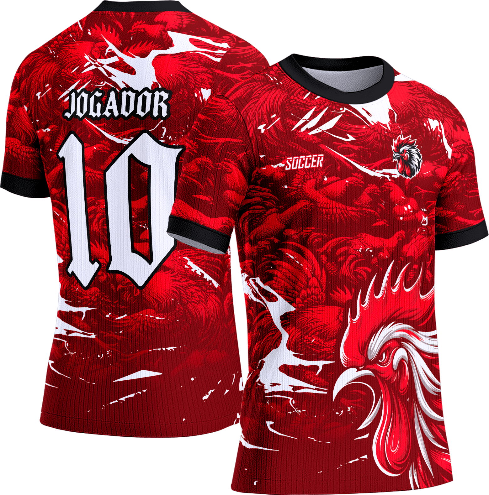 Arte Vetor Camisa Interclasse 420 Galo
