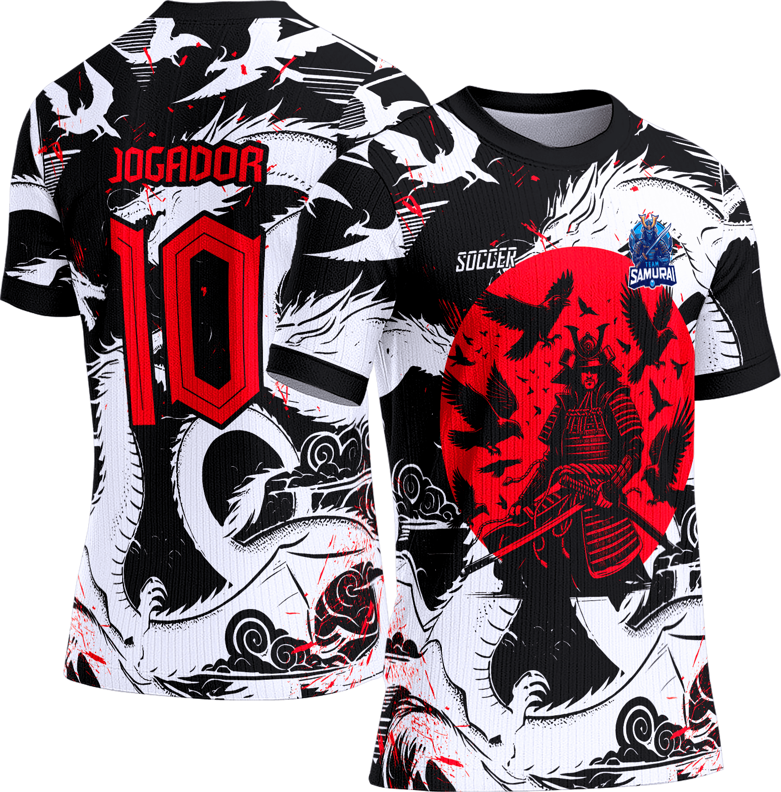 Arte Vetor Camisa Interclasse 422 Samurai
