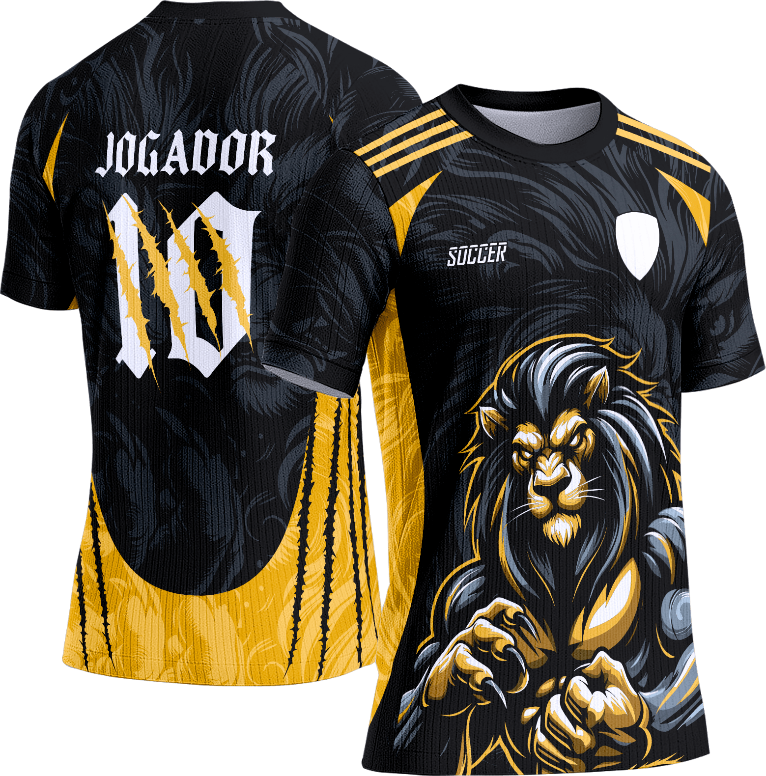 Arte Vetor Camisa Interclasse 424 Leão