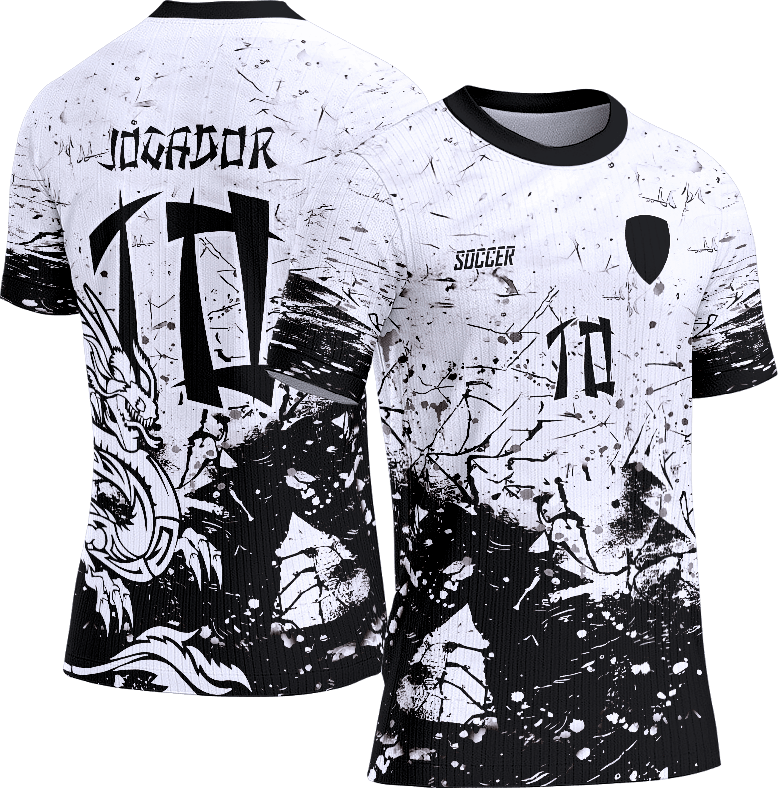 Arte Vetor Camisa Interclasse 425 Dragão