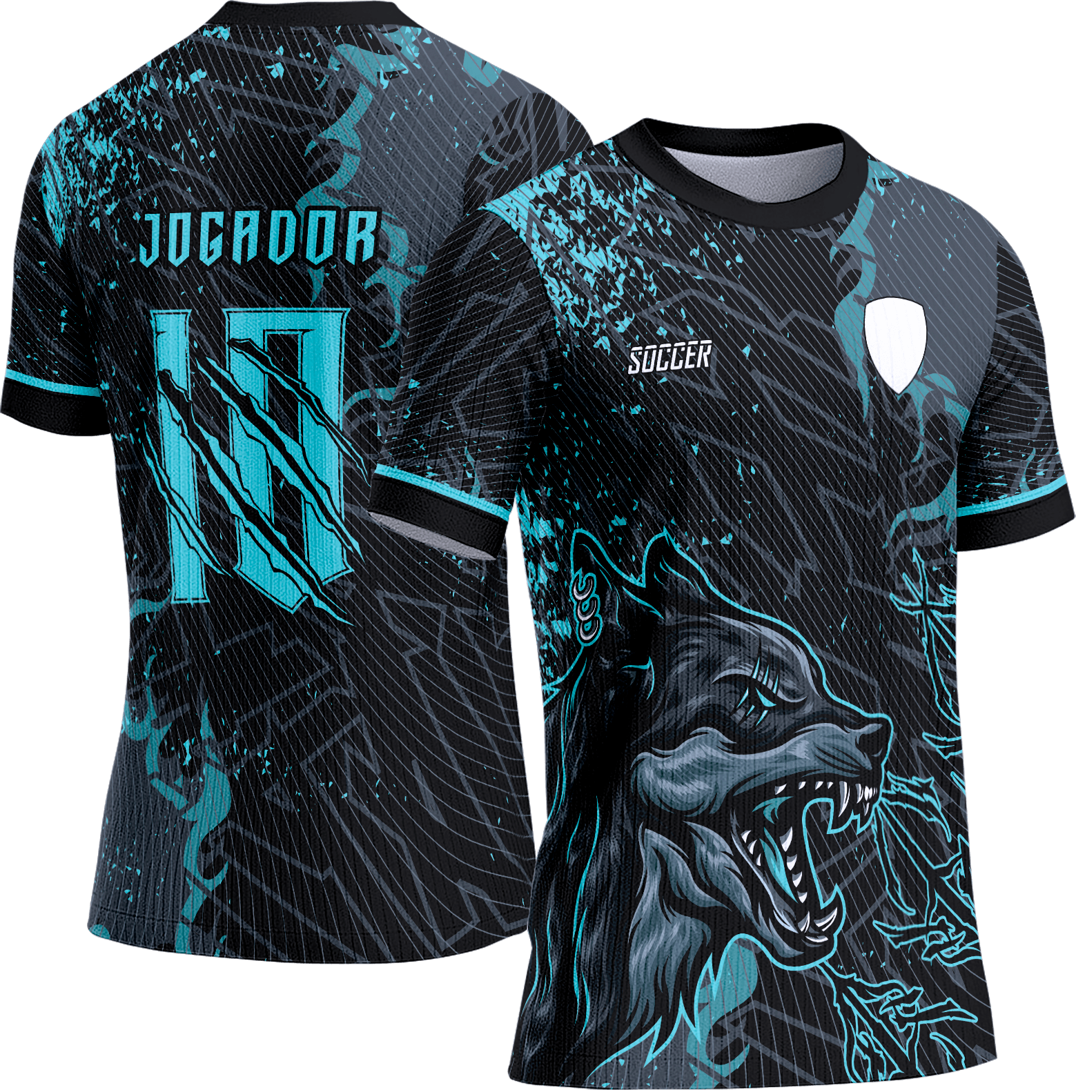 Arte Vetor Camisa Interclasse 429 Lobo