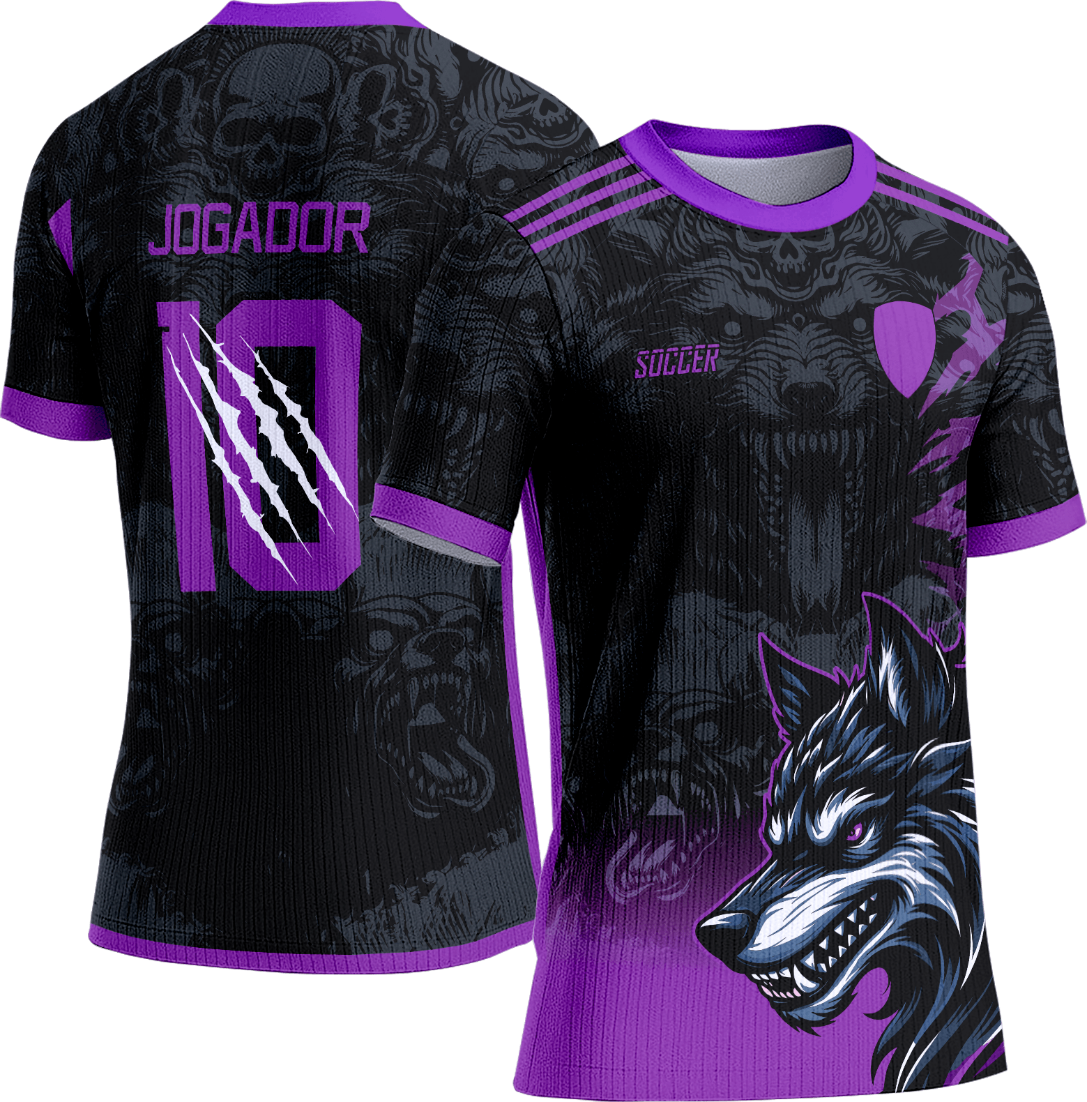 Arte Vetor Camisa Interclasse 443 Lobo
