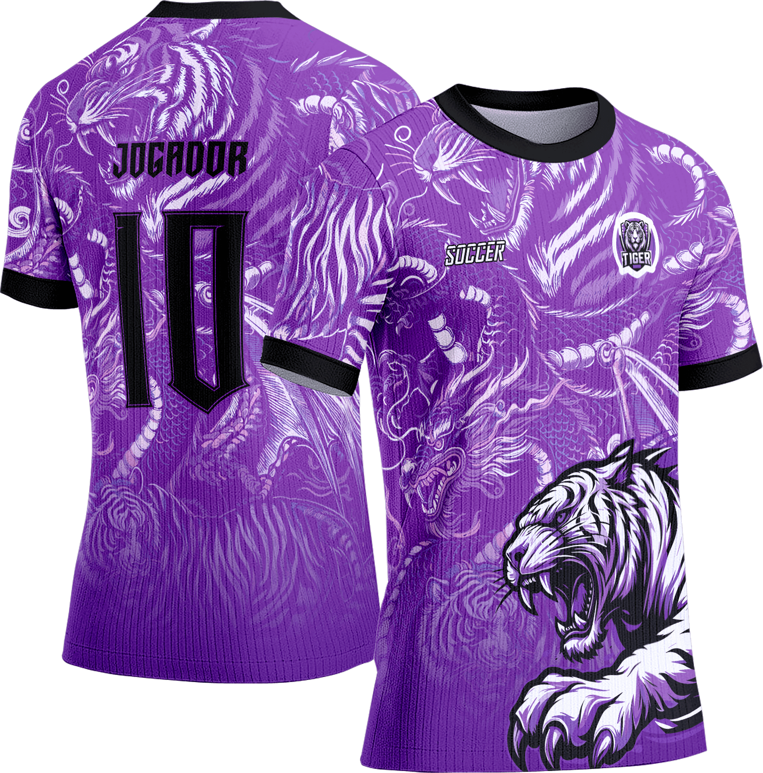 Arte Vetor Camisa Interclasse 460 Tigre
