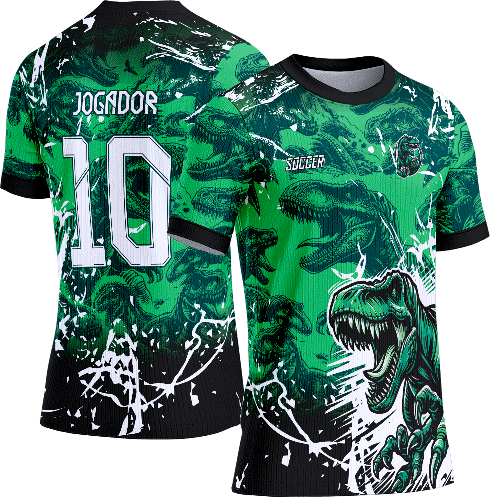 Arte Vetor Camisa Interclasse 461 Dinossauro