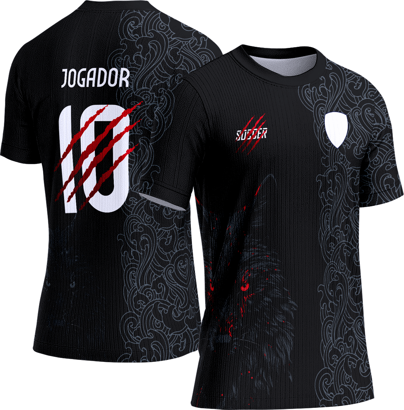 Arte Vetor Camisa Interclasse 466 Lobo