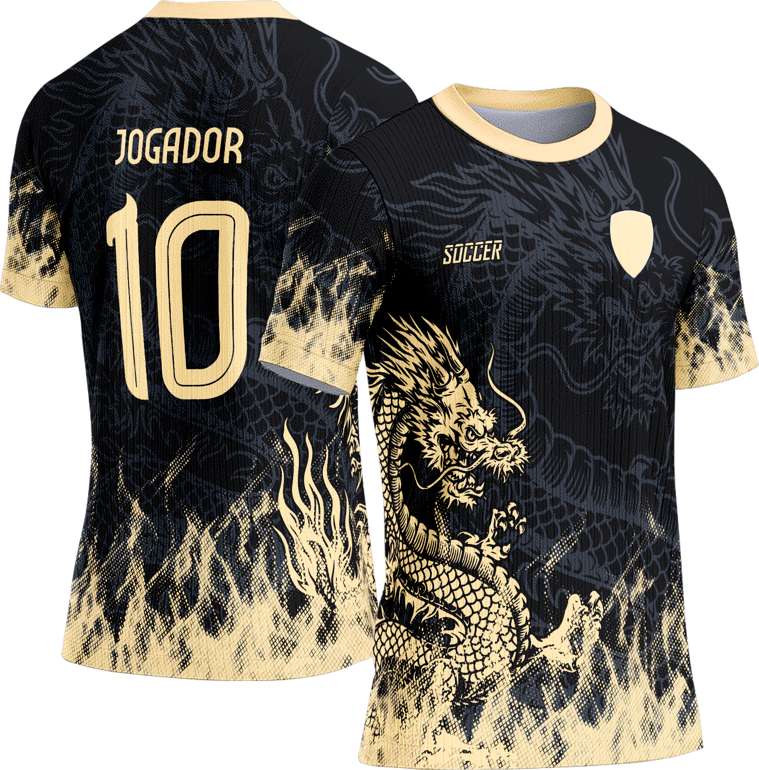 Arte Vetor Camisa Interclasse 467 Dragão
