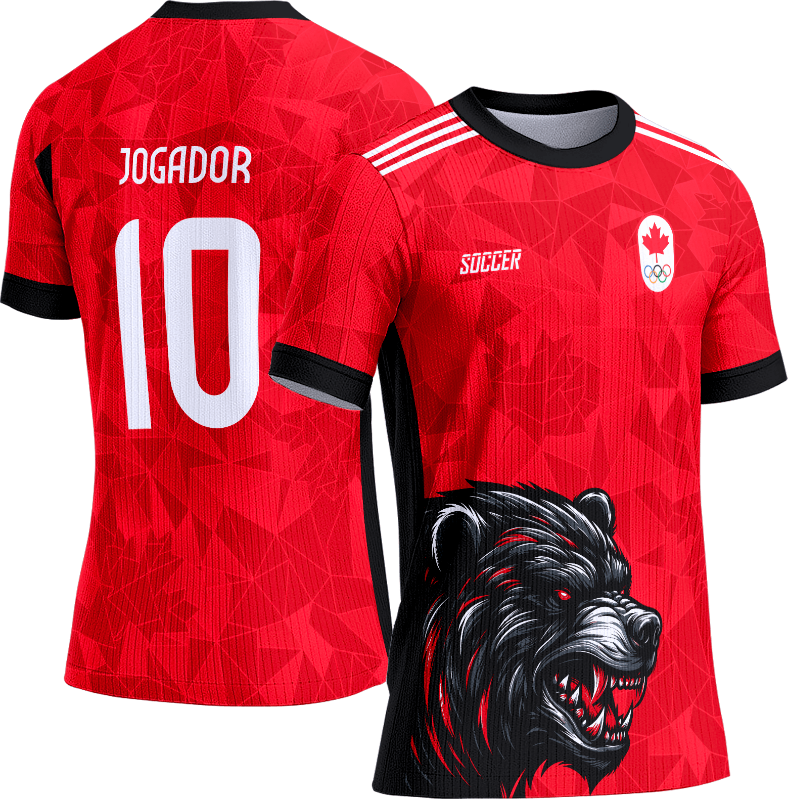 Arte Vetor Camisa Interclasse 477 Urso