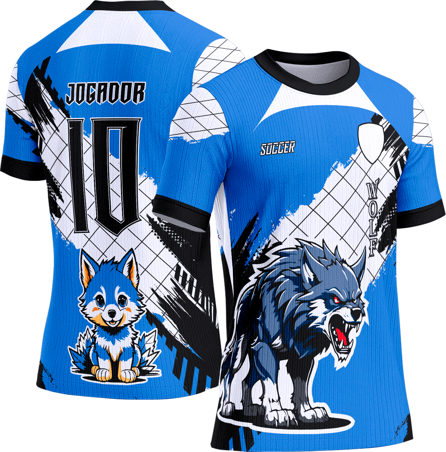 Arte Vetor Camisa Interclasse 481 Lobo