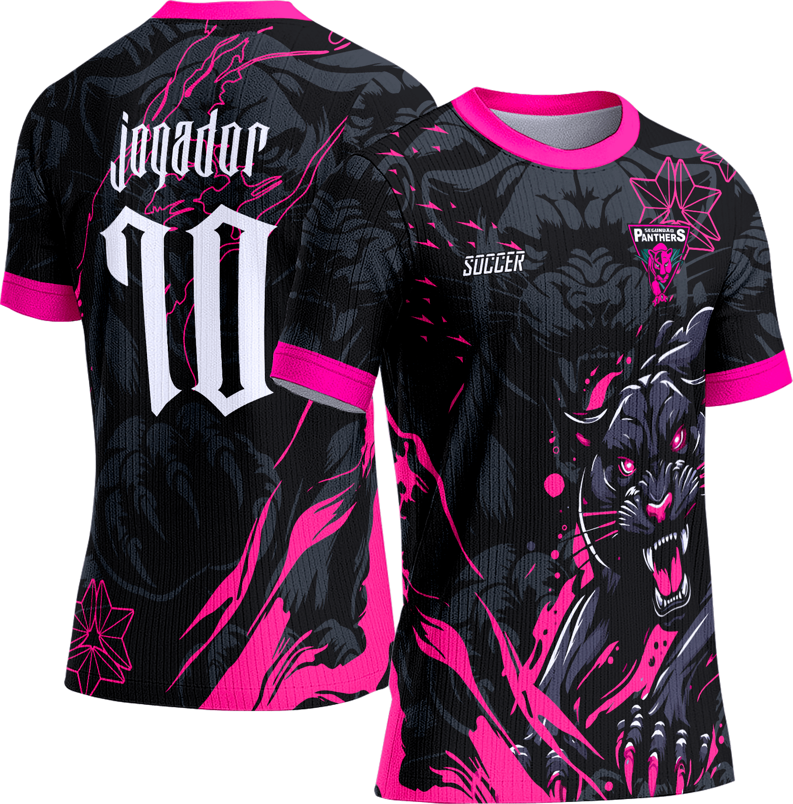 Arte Vetor Camisa Interclasse 488 Pantera