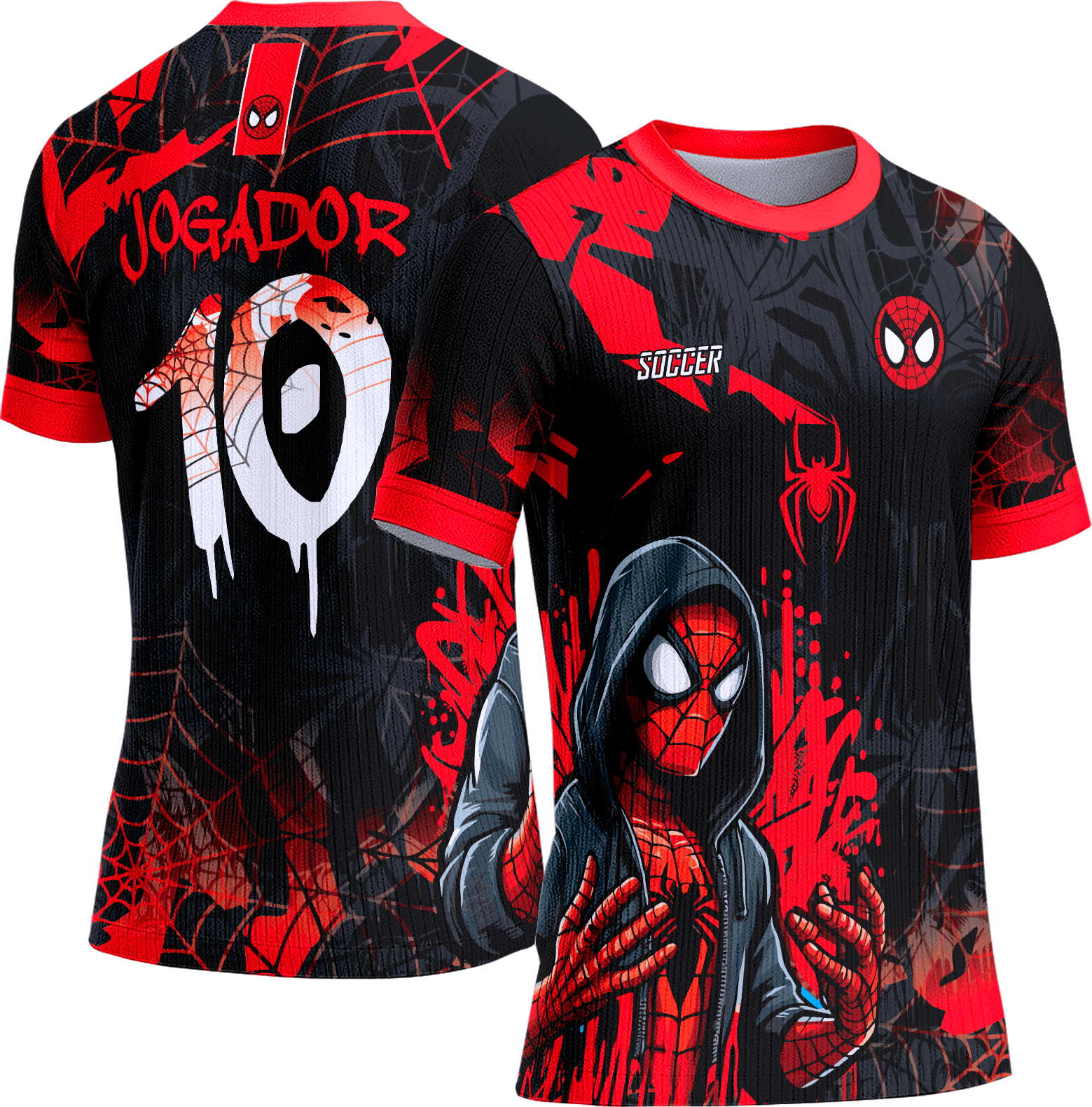 Arte Vetor Camisa Interclasse 489 Homem Aranha