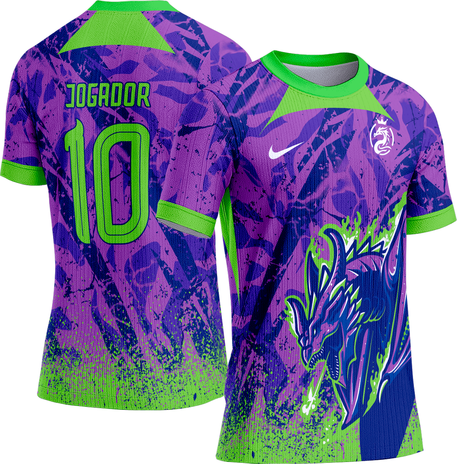 Arte Vetor Camisa Interclasse 498 Dragão