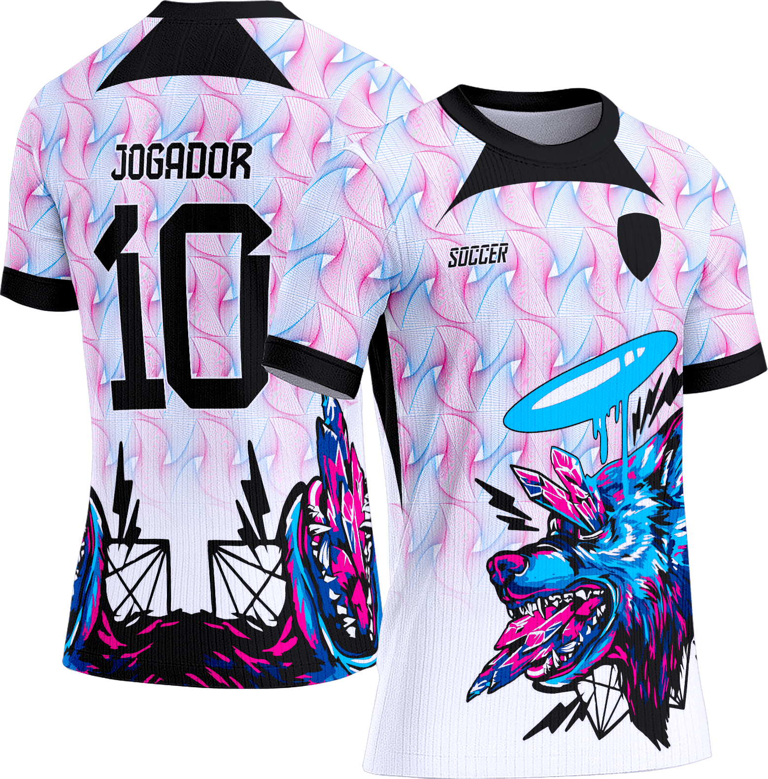 Arte Vetor Camisa Interclasse 507 Lobo