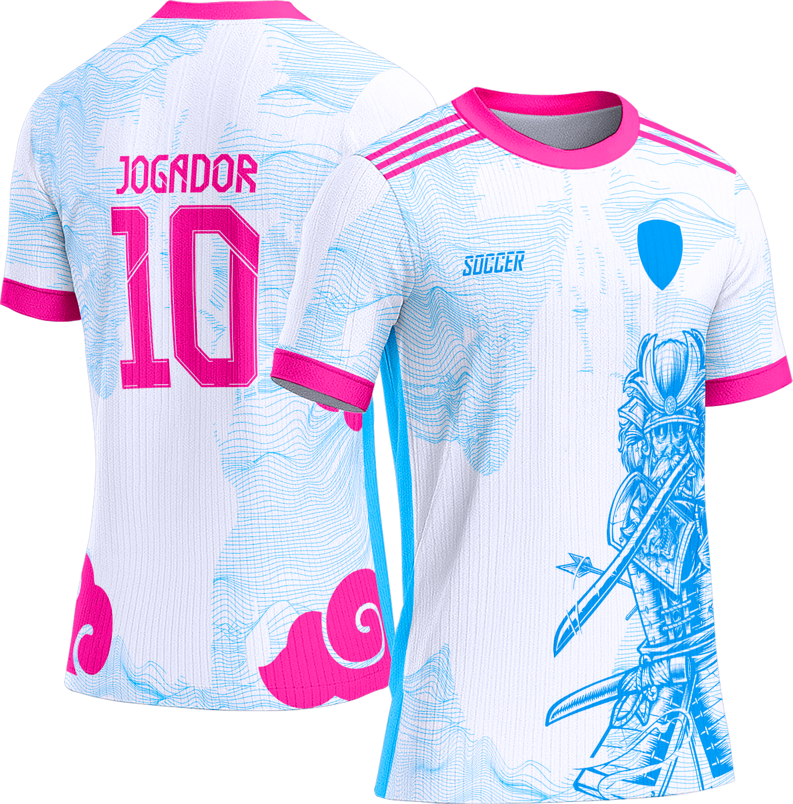 Arte Vetor Camisa Interclasse 511 Samurai