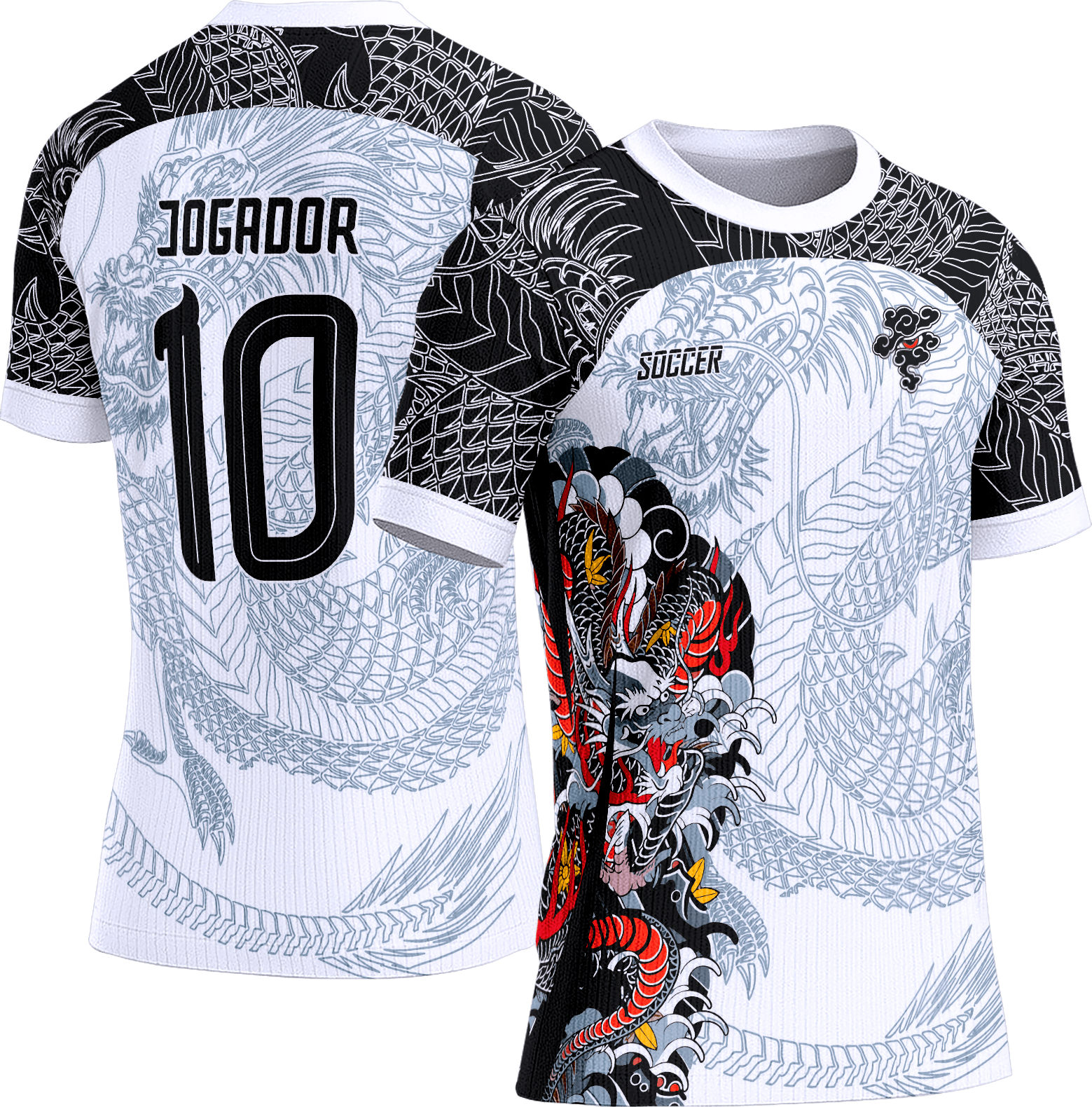 Arte Vetor Camisa Interclasse 517 Dragão