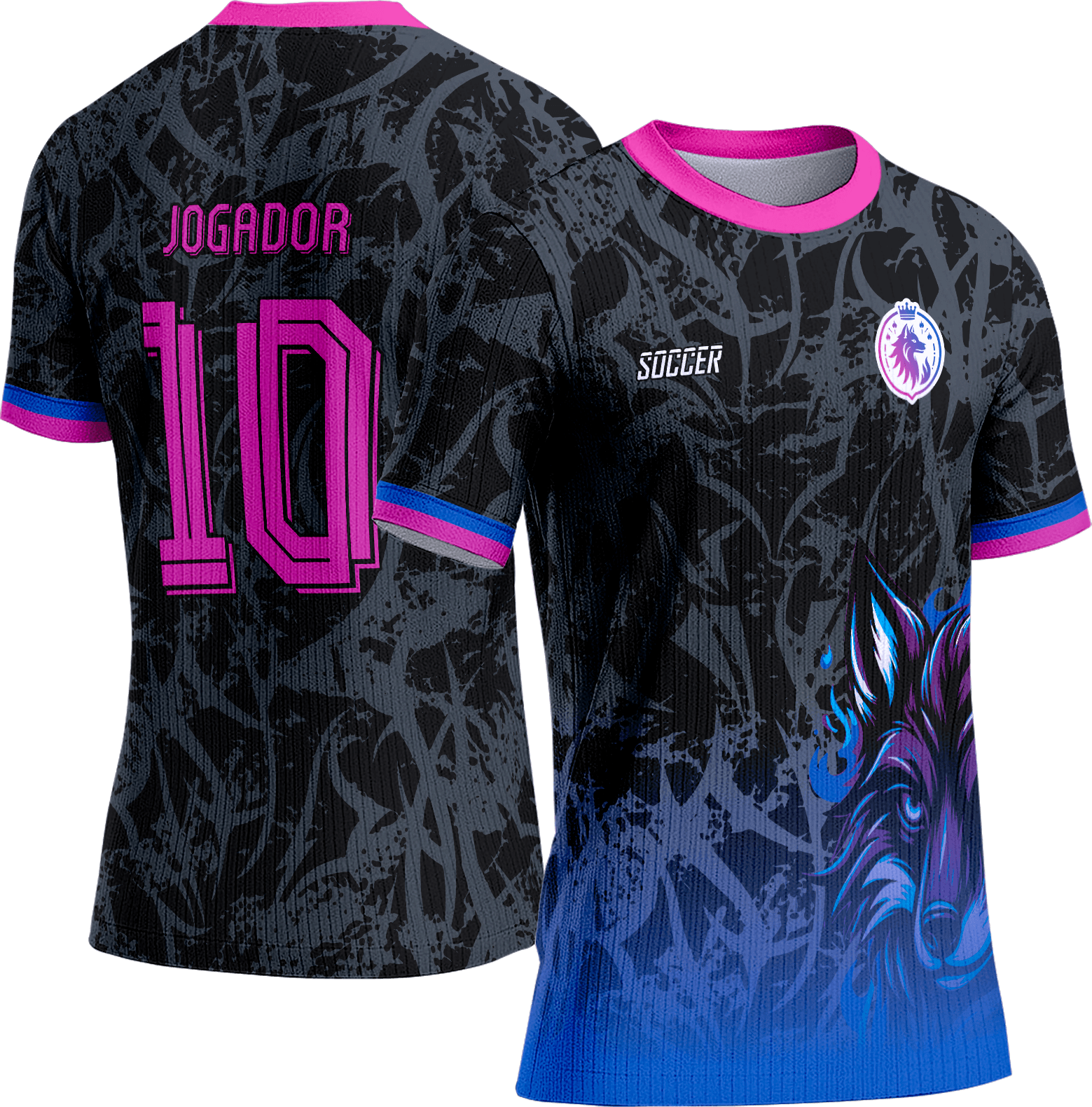 Arte Vetor Camisa Interclasse 518 Lobo
