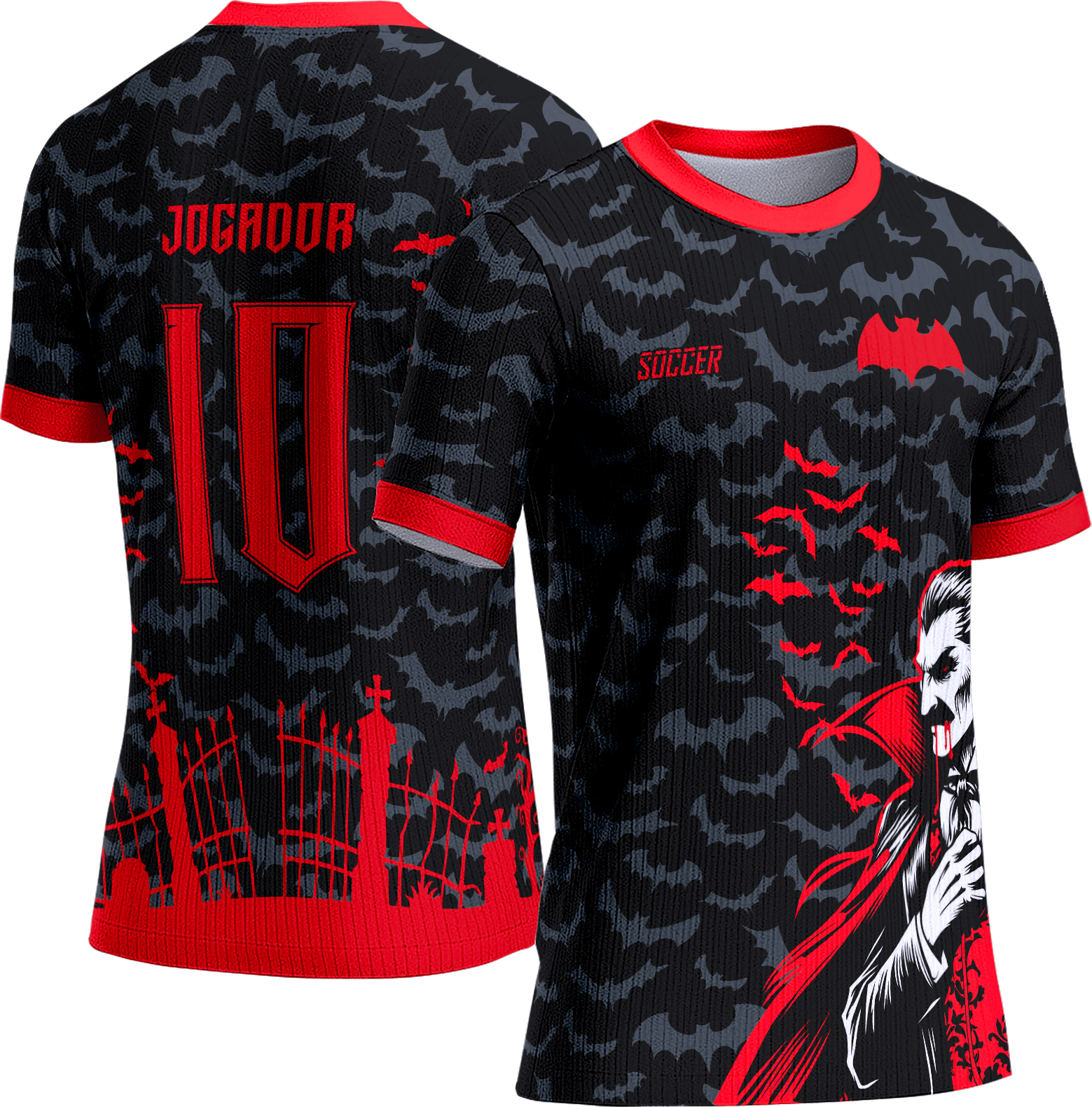 Arte Vetor Camisa Interclasse 519 Drácula