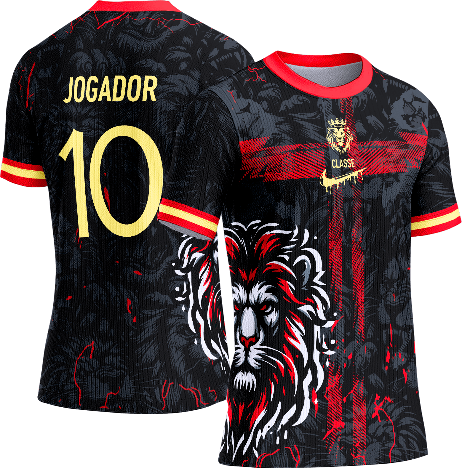 Arte Vetor Camisa Interclasse 614 Leão